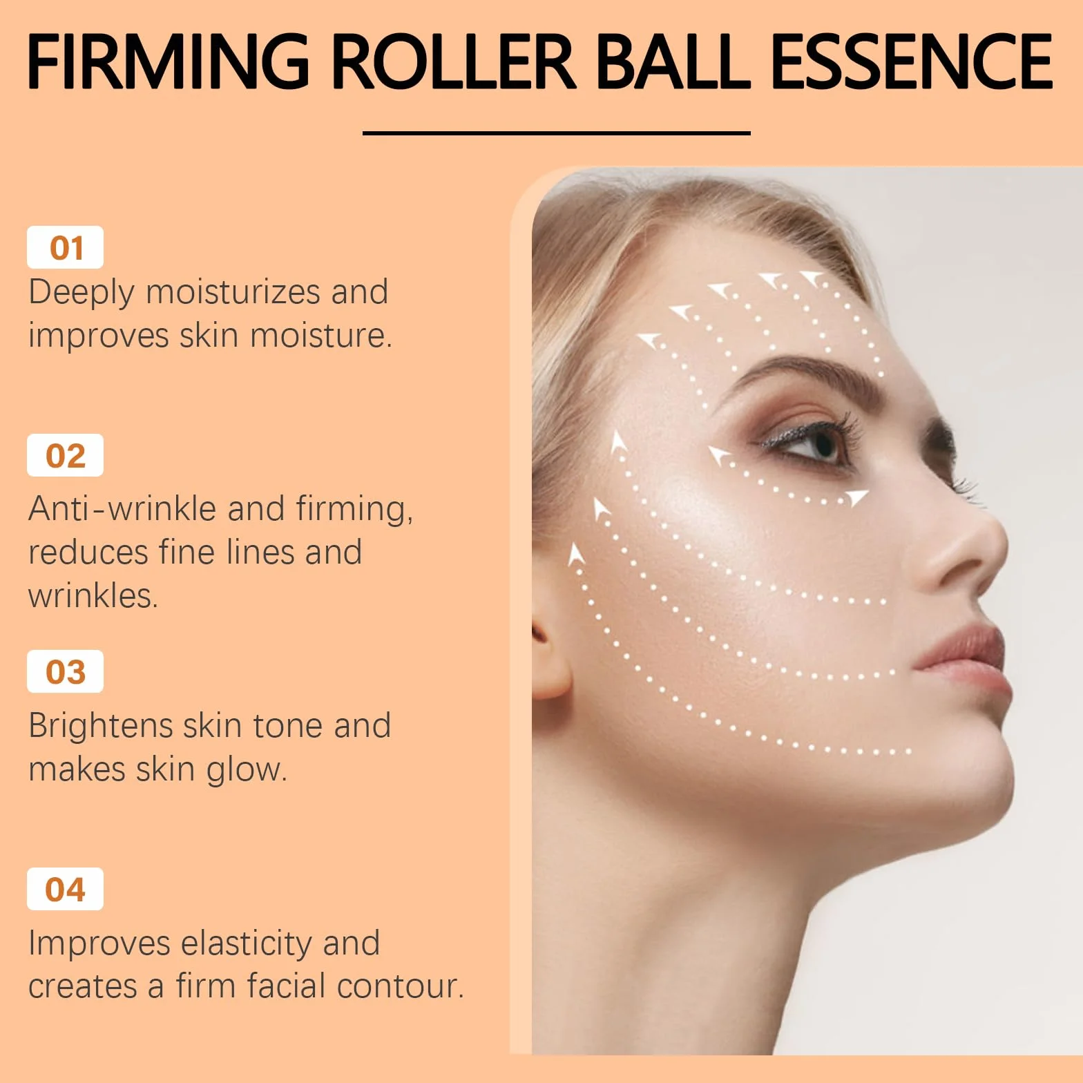 Ujędrniające serum roll-on