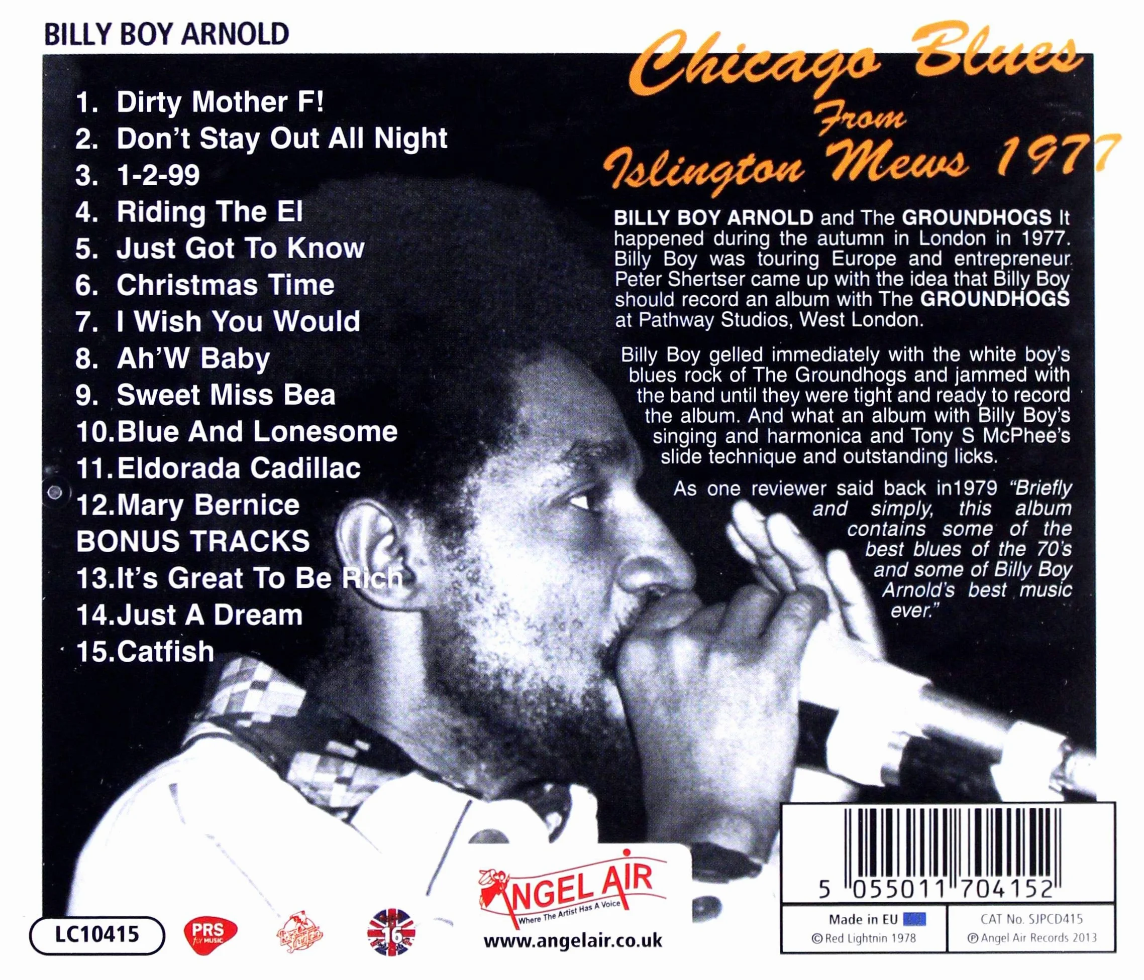 Chicago Blues From Islington Mews 1977
