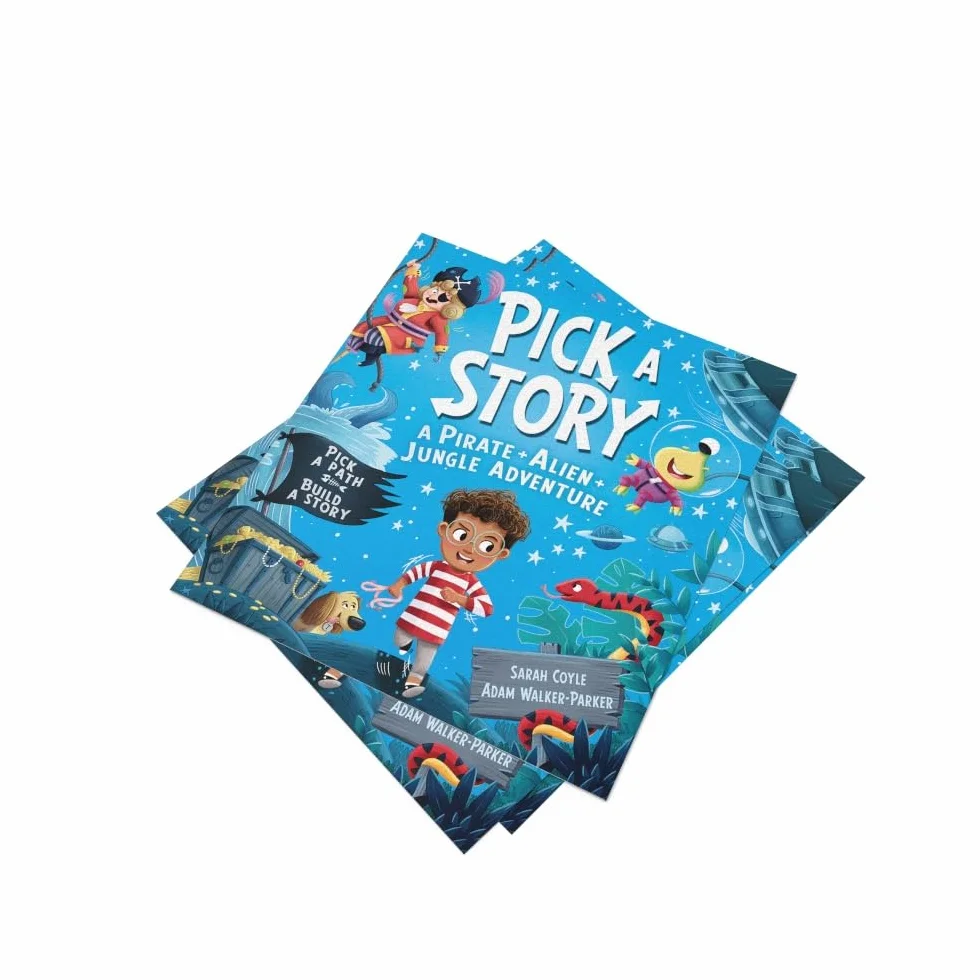 Pick a Story: A Pirate Alien Jungle Adventure: The new interactive illustrated picture book adventure for children where YOU choose the story