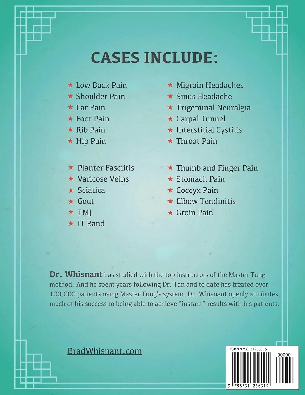 Pain Case Studies With Distal Acupuncture: Emphasis Master Tung and Dr. Tan Concepts
