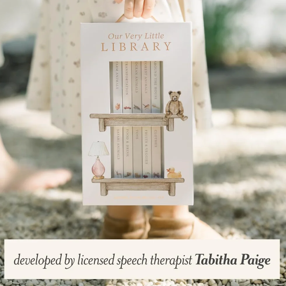 Our Very Little Library Board Book Set: A Foundational Language Vocabulary Board Book Set for Babies: 9