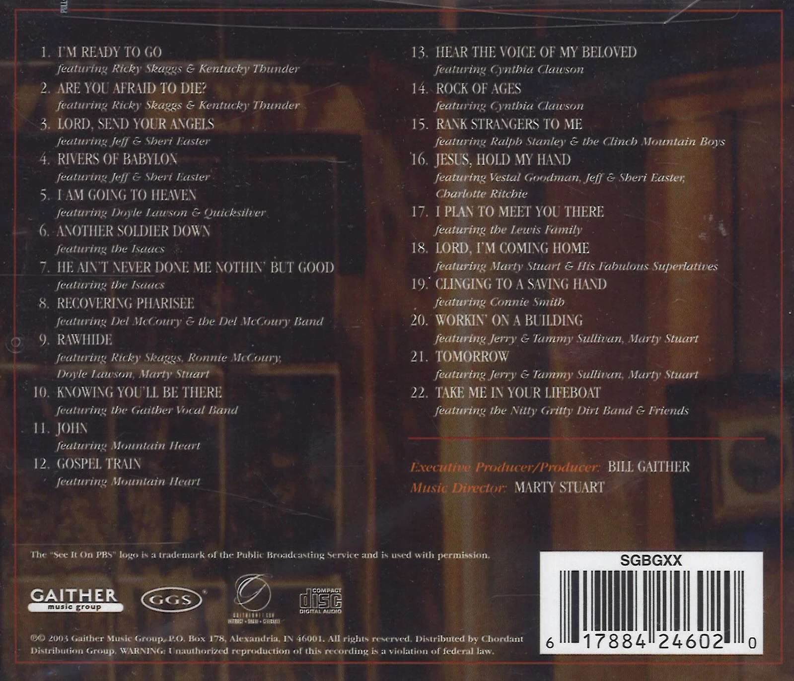 Bill Gaither A Gospel Bluegrass Homecoming Vol.2