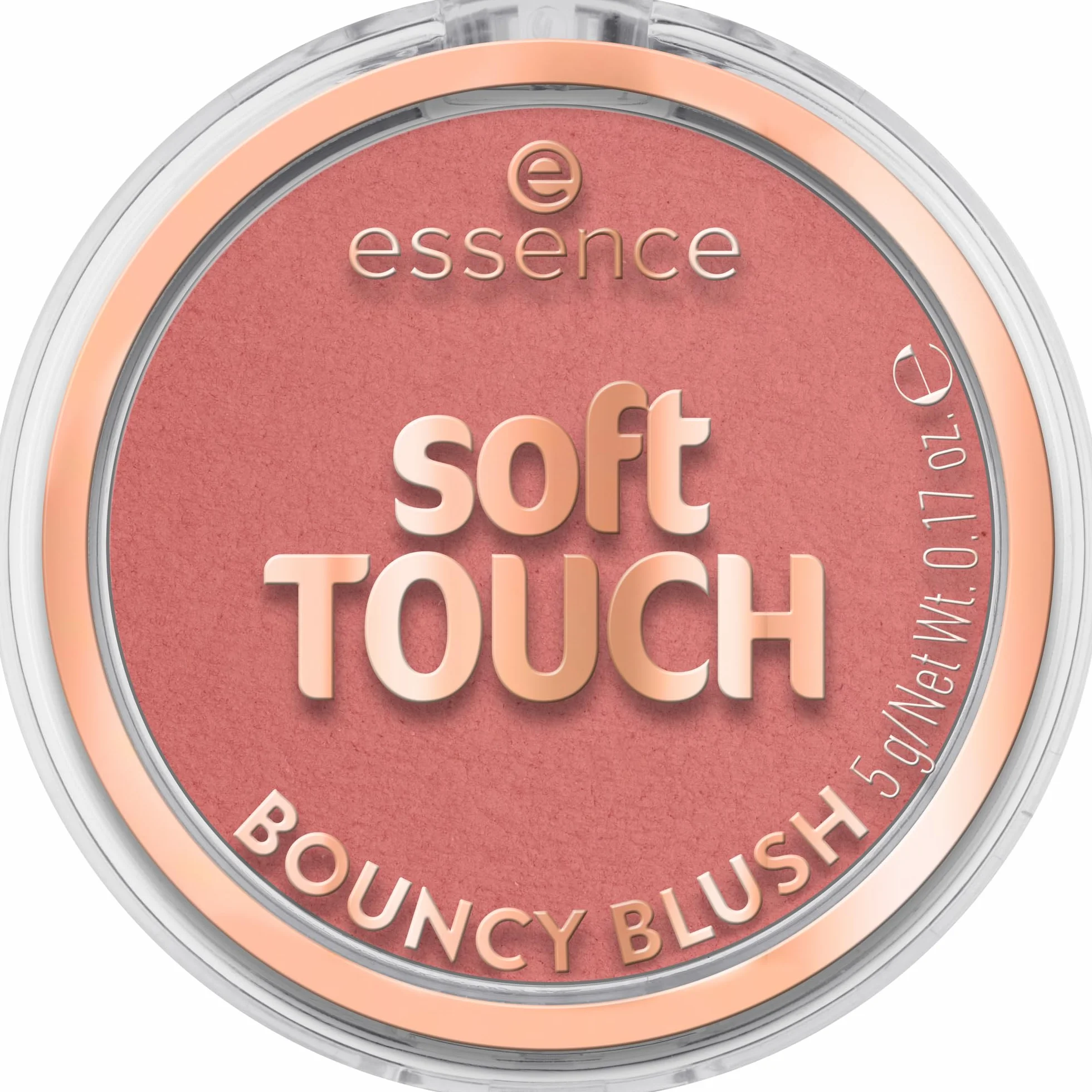 essence Róż do policzków soft TOUCH BOUNCY, długotrwały, mocno napigmentowana/y, matowy (5g)