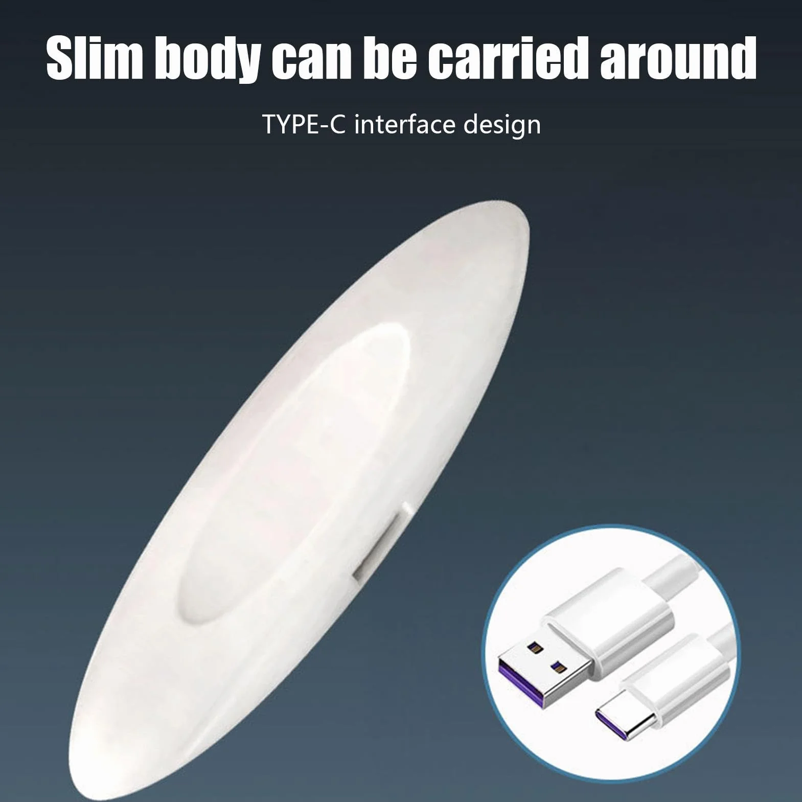 Nail Gel UV Light, LED Nail Dryer, Rapid Curing Device, Type C Charging Port, Home Manicure Salon Tool, Art Enthusiast Essential, Fast Drying Lamp, 2.95x0.79 Inches