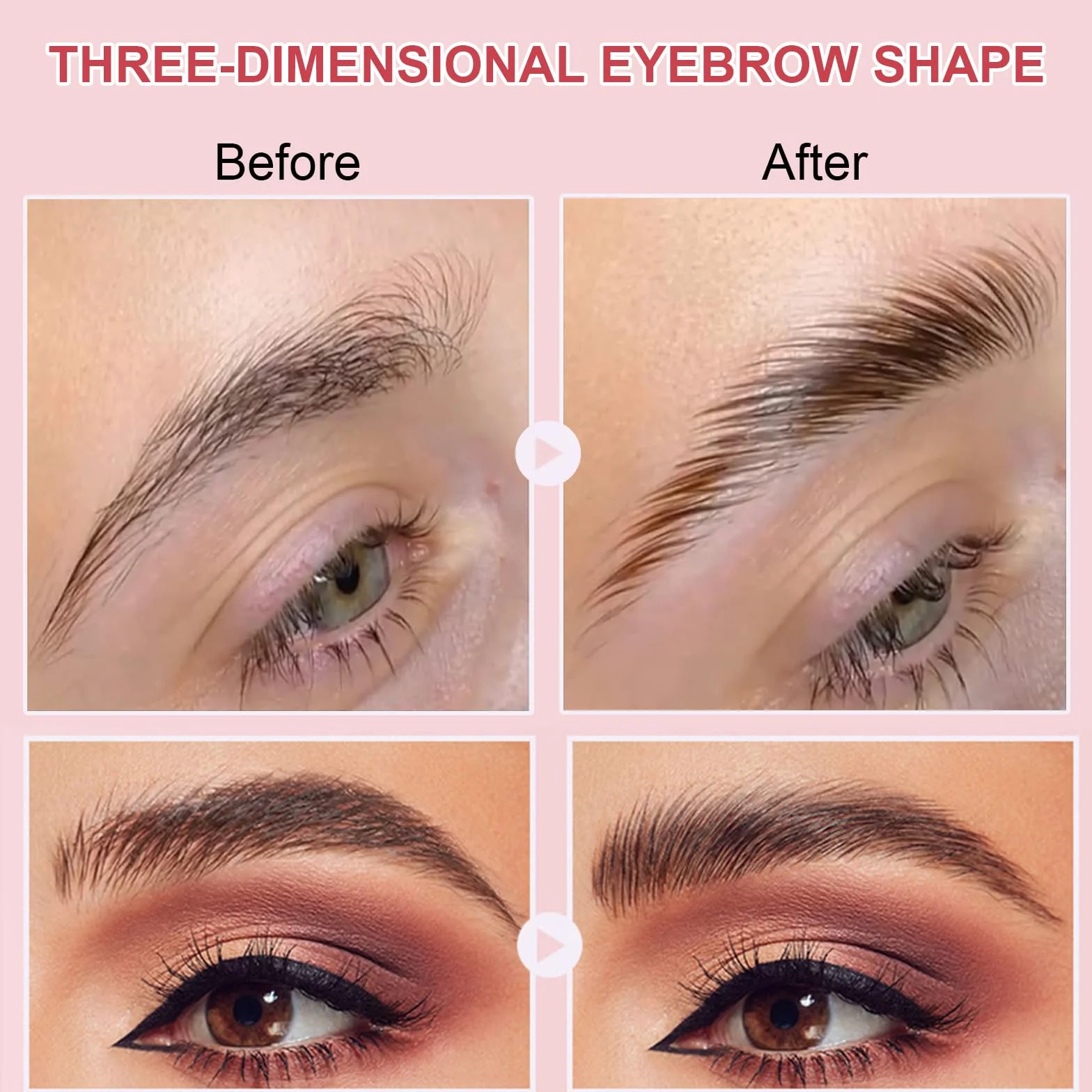 Lift Sticky Brows 3 w 1 Brow Sculpting Lamination Przezroczysty żel do brwi Control Freak