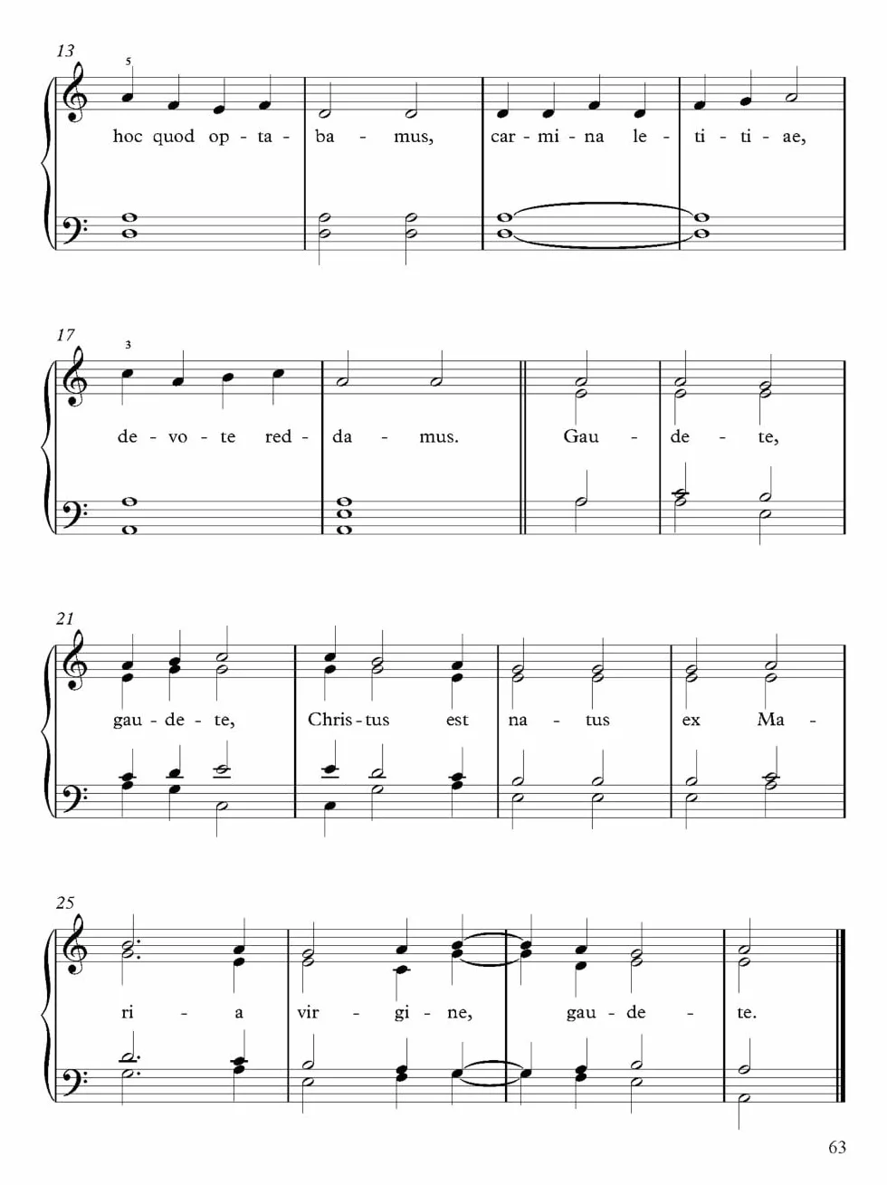 A Treasury of Christmas Songs for Solo Piano: For Beginner & Intermediate Level