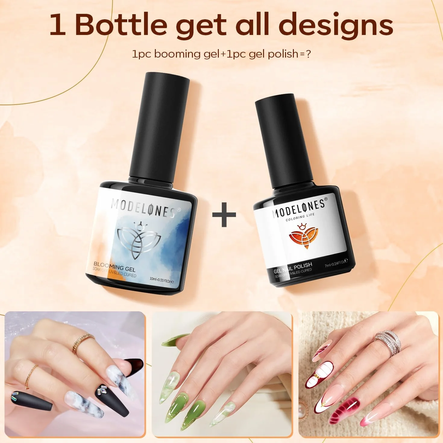 Modelones Blooming Gel 10 ml żel do paznokci