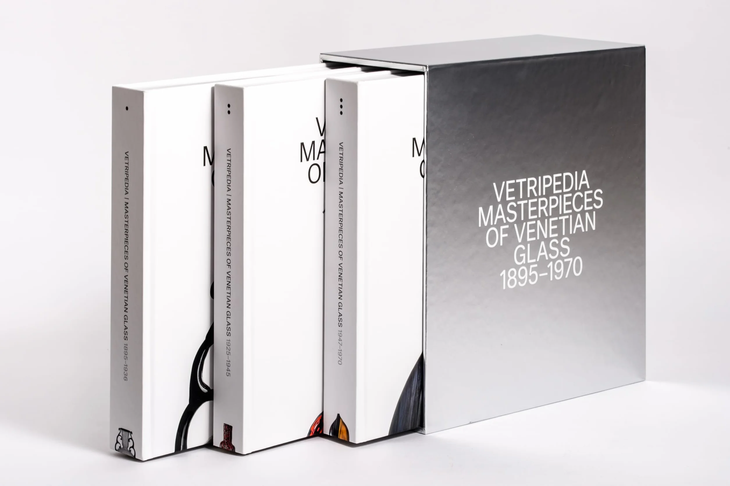Vetripedia : Masterpieces of Venetian Glass /anglais: Masterpieces of Venetian Glass - Three Volumes in a Slipcase