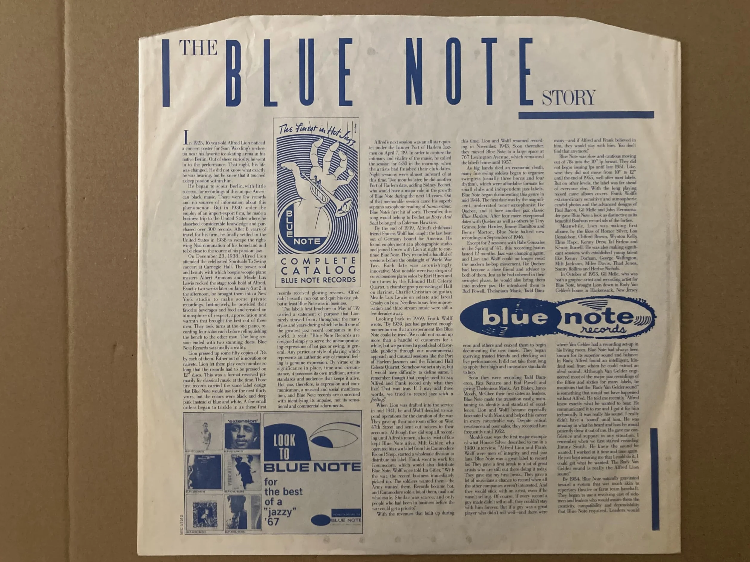 Blue Note Records 75th Anniversary Vinyl Genius Of Modern Music