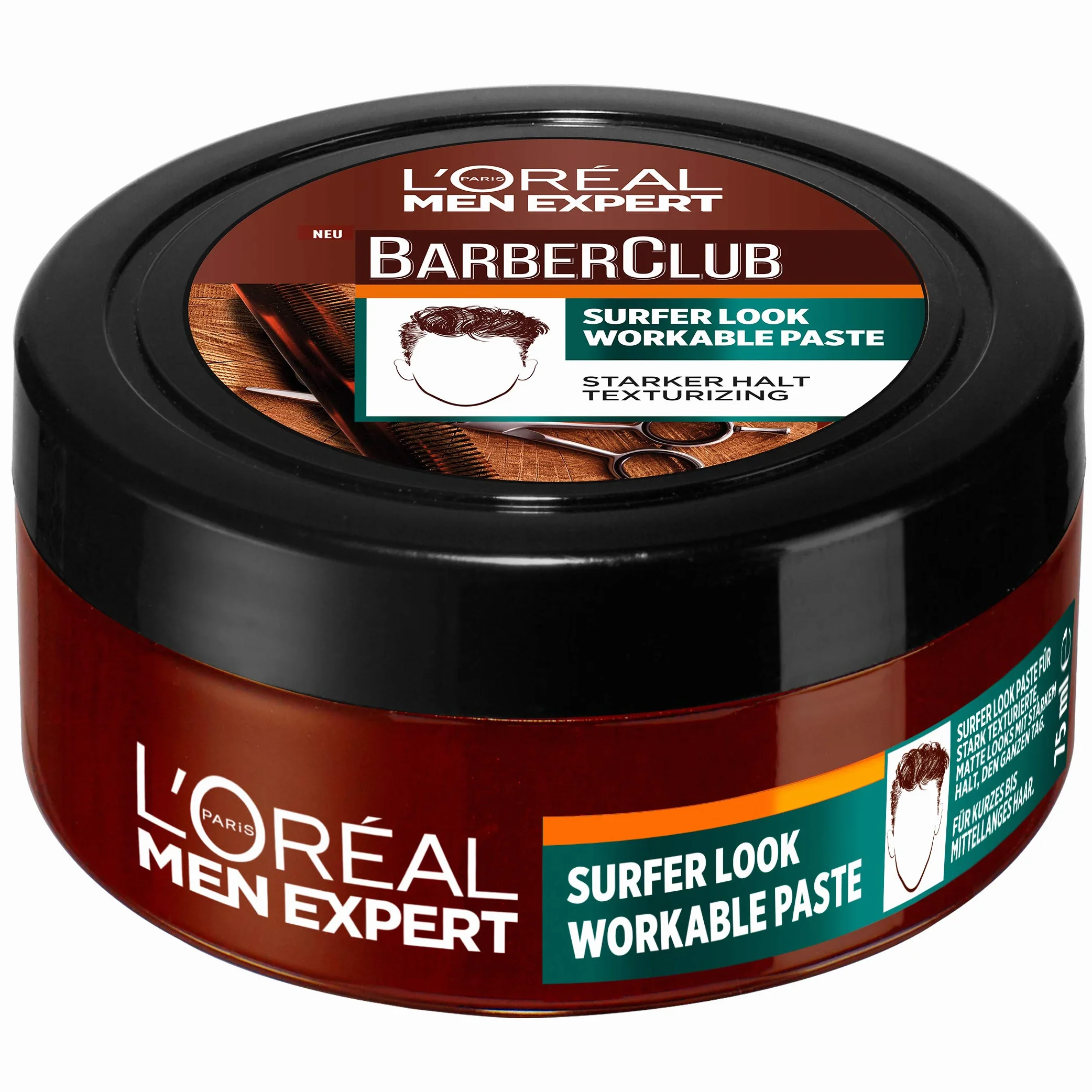 L'Oréal Paris Men Expert Barber Club Surfer Look Workable Pasta 75 ml