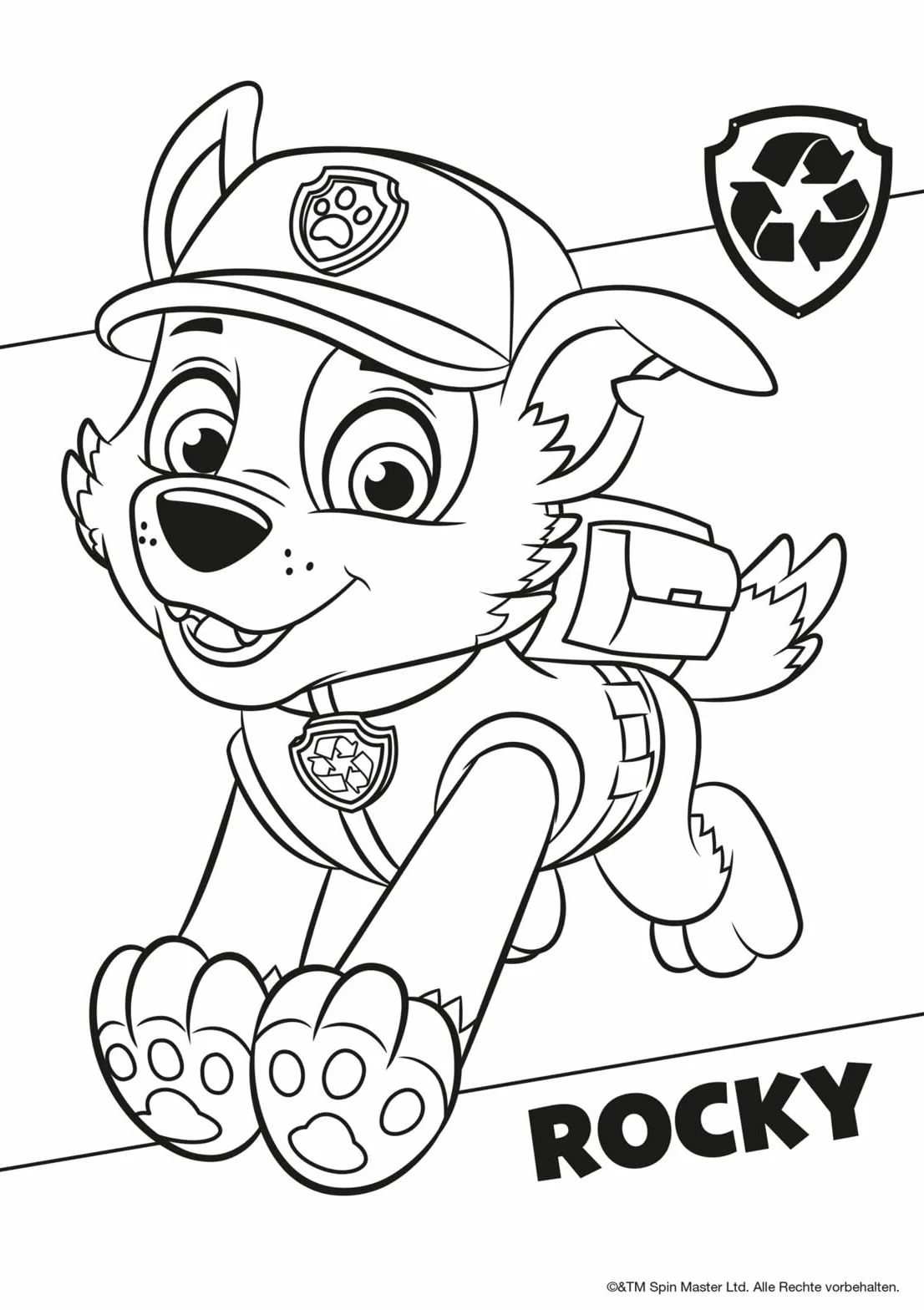 PAW Patrol Kindergartenheft: Mein liebster Malblock: Mehr als 60 großflächige Malvorlagen | mit Rubble, Marshall und Co. für Kinder ab 3 Jahren