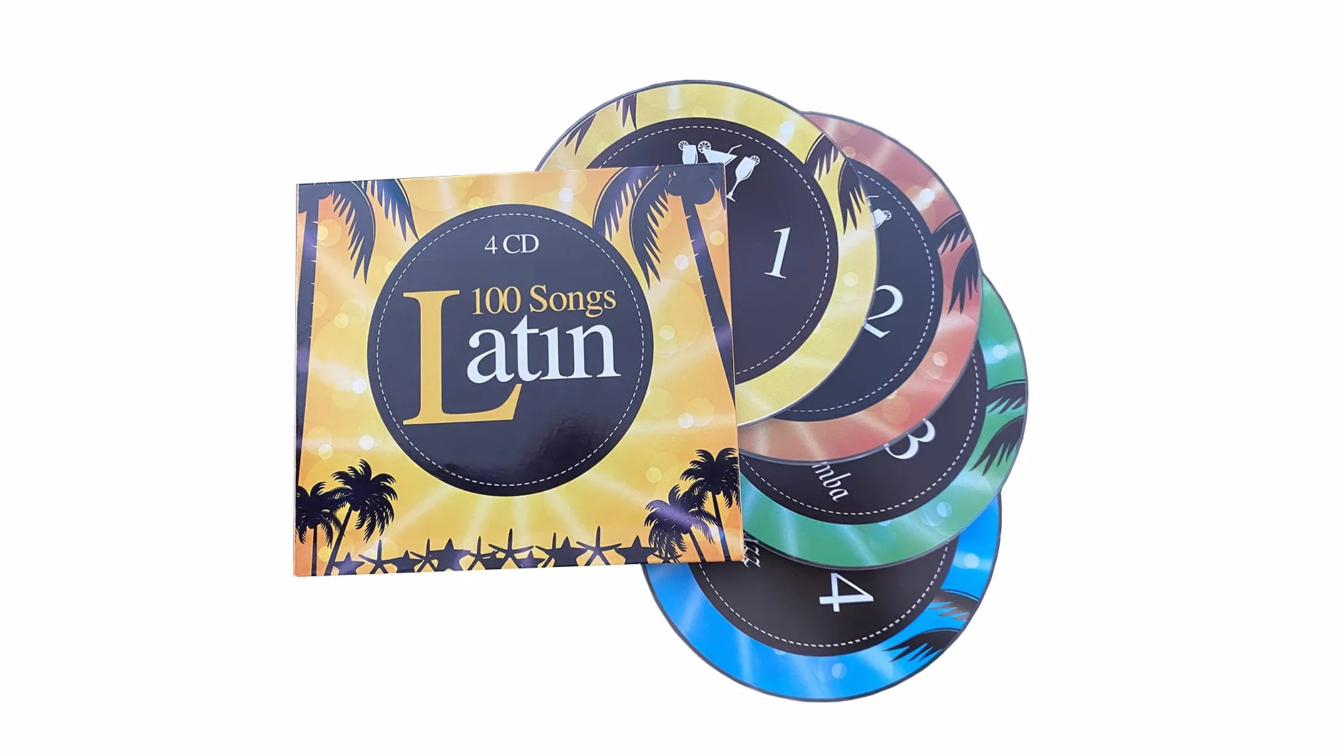 Muzyka Brazylijska Bossa Nova Łacińska Muzyka Taneczna 4 CD