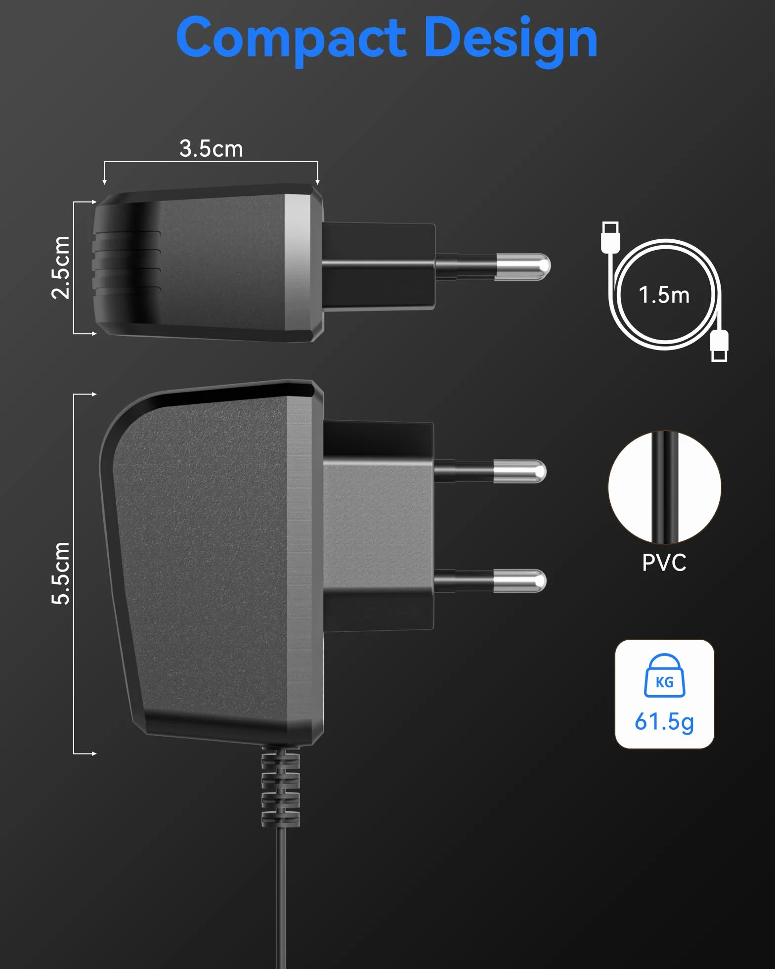 Kabel do ładowania Braun Series 9 8 7 6 5 3 1 & Silk-Epil 9 7 5 adapter zasilacz sieciowy typ 5544 5542