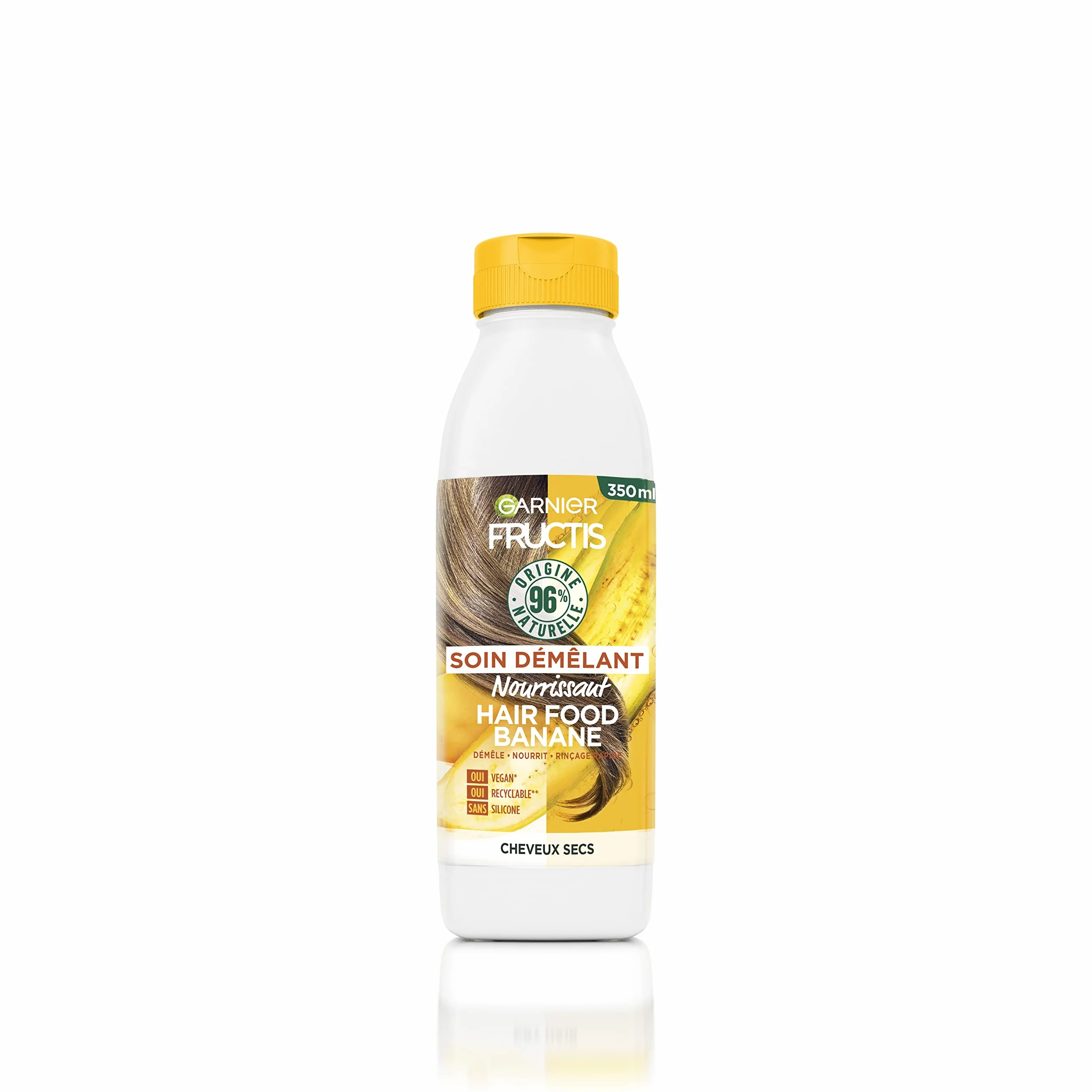 Garnier Fructis Hair Food Démêlant Nourrissant à Banane Pour Cheveux Secs 350 ml