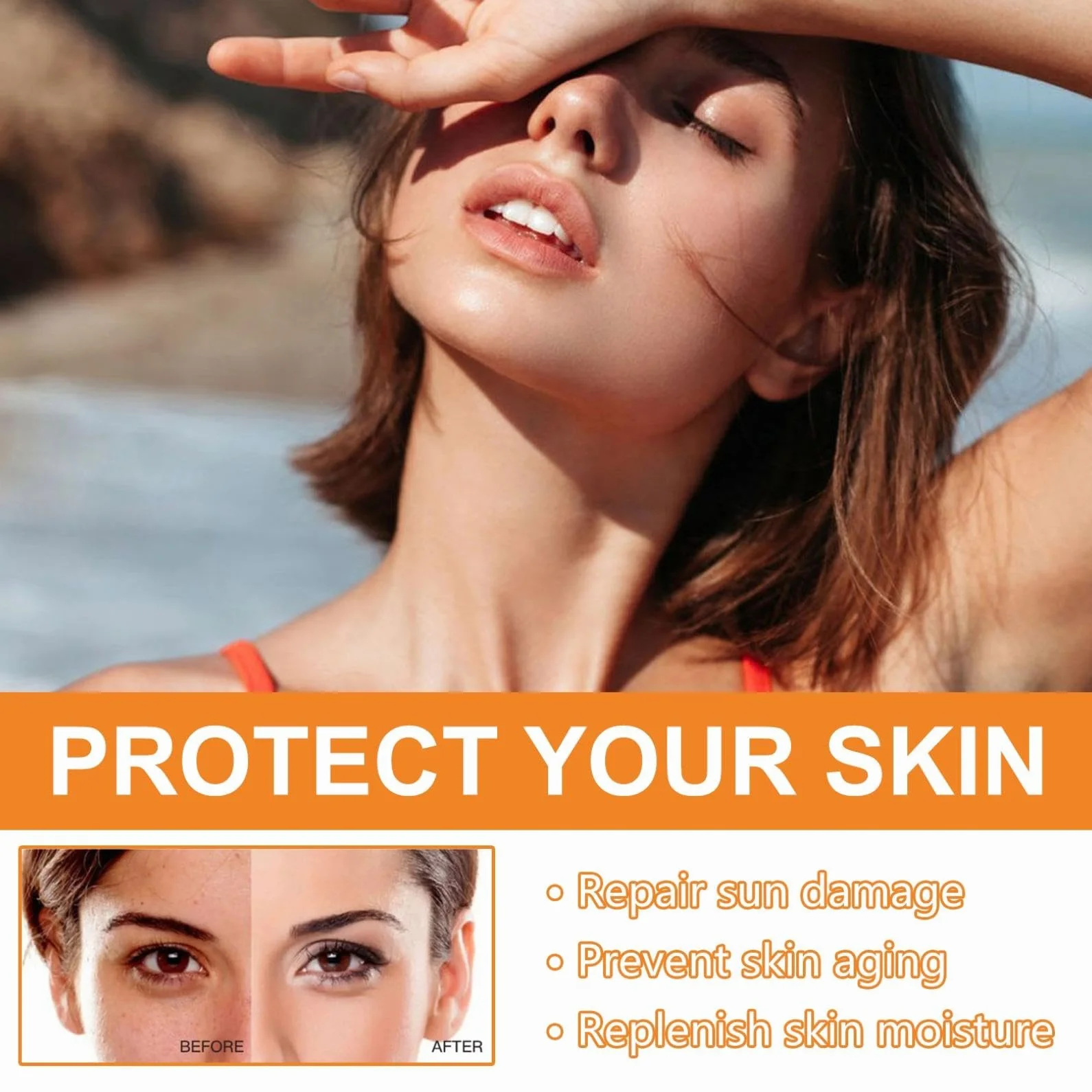 Nawilżający krem przeciwsłoneczny SPF 100+ z ochroną UV/UVB – balsam przeciw