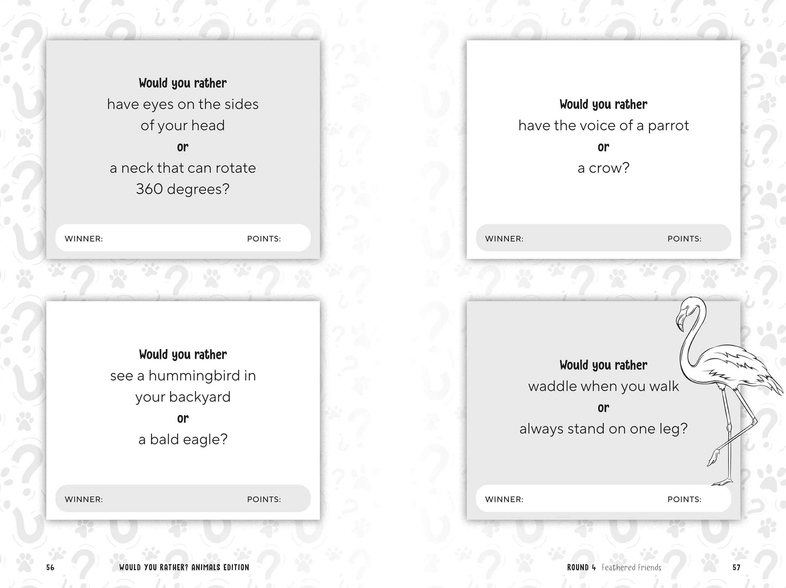 Would You Rather? Animals Edition: Answer Wild and Wacky Questions to Win a Roaring Good Game