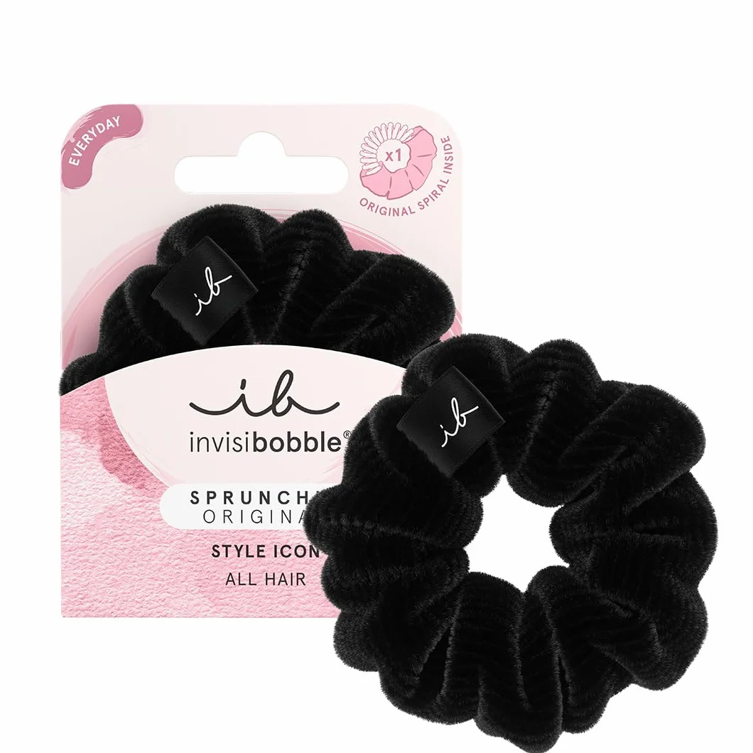 Invisibobble Sprunchie Dusk till Dawn czarny gumka do włosów spiralna