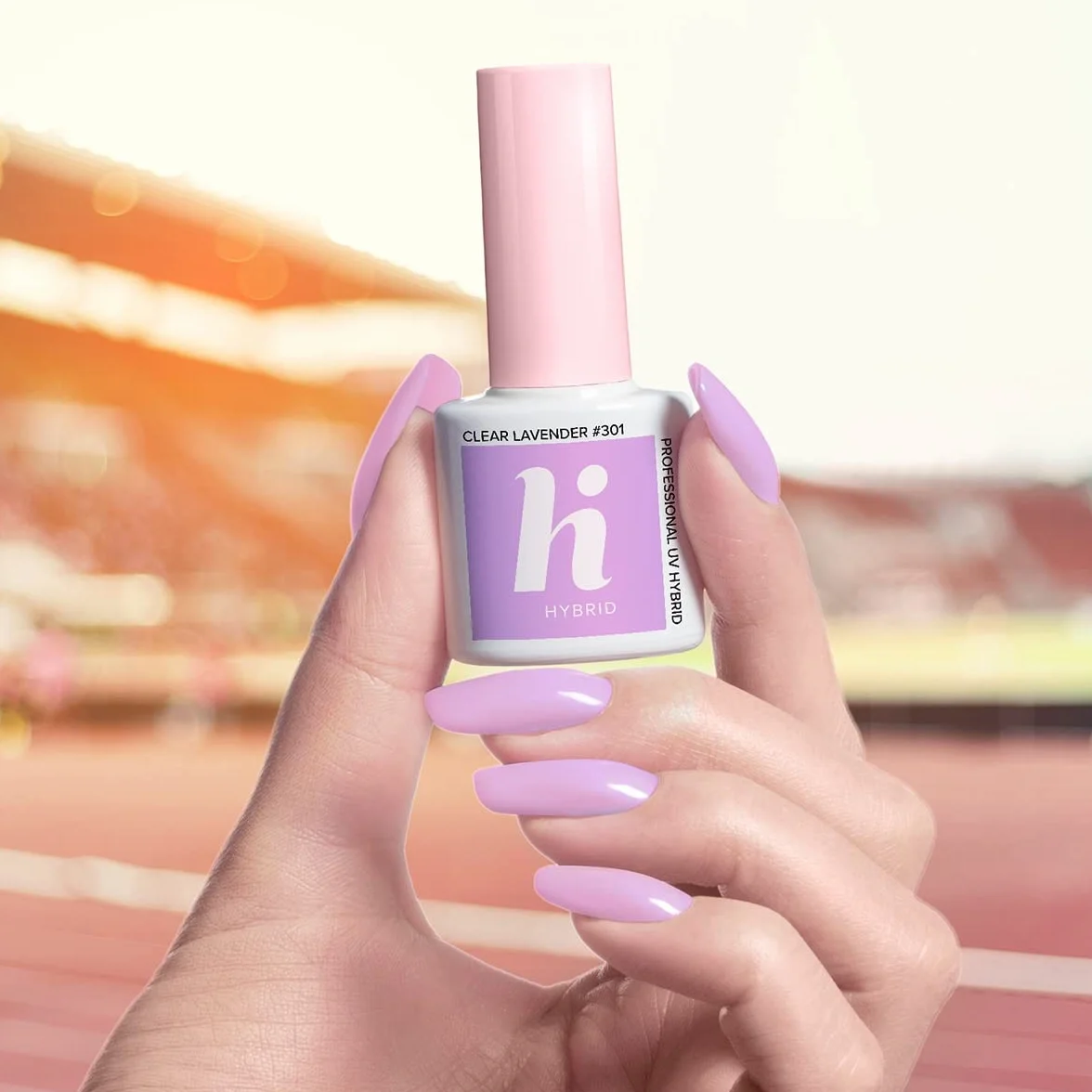 HI HYBRID Lakier Hybrydowy 301 Clear Lavender