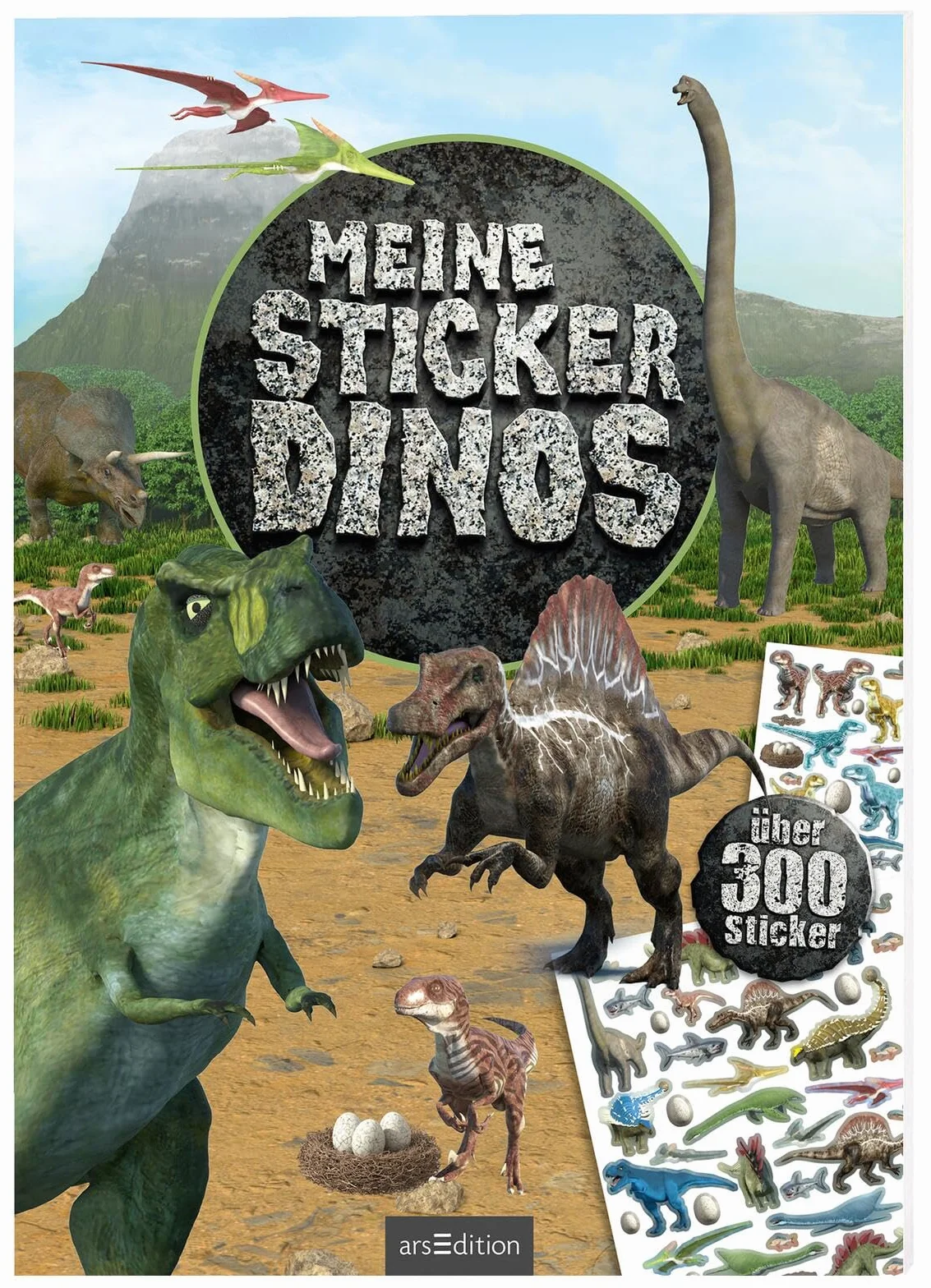 Meine Sticker-Dinos: Mit über 300 Stickern