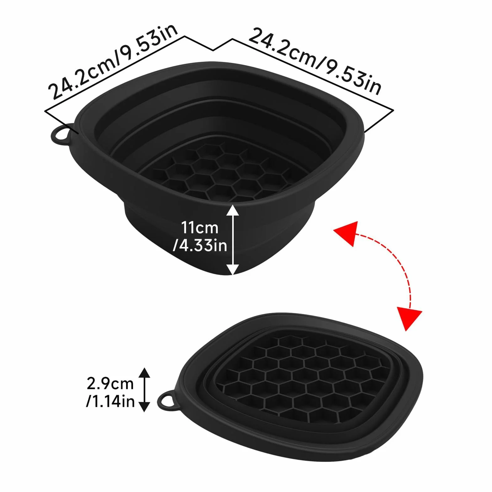 Ice Face Bowl Facial Ice Bath Cold Plunge Basin 9.53in Portable Reusable Spa Tool