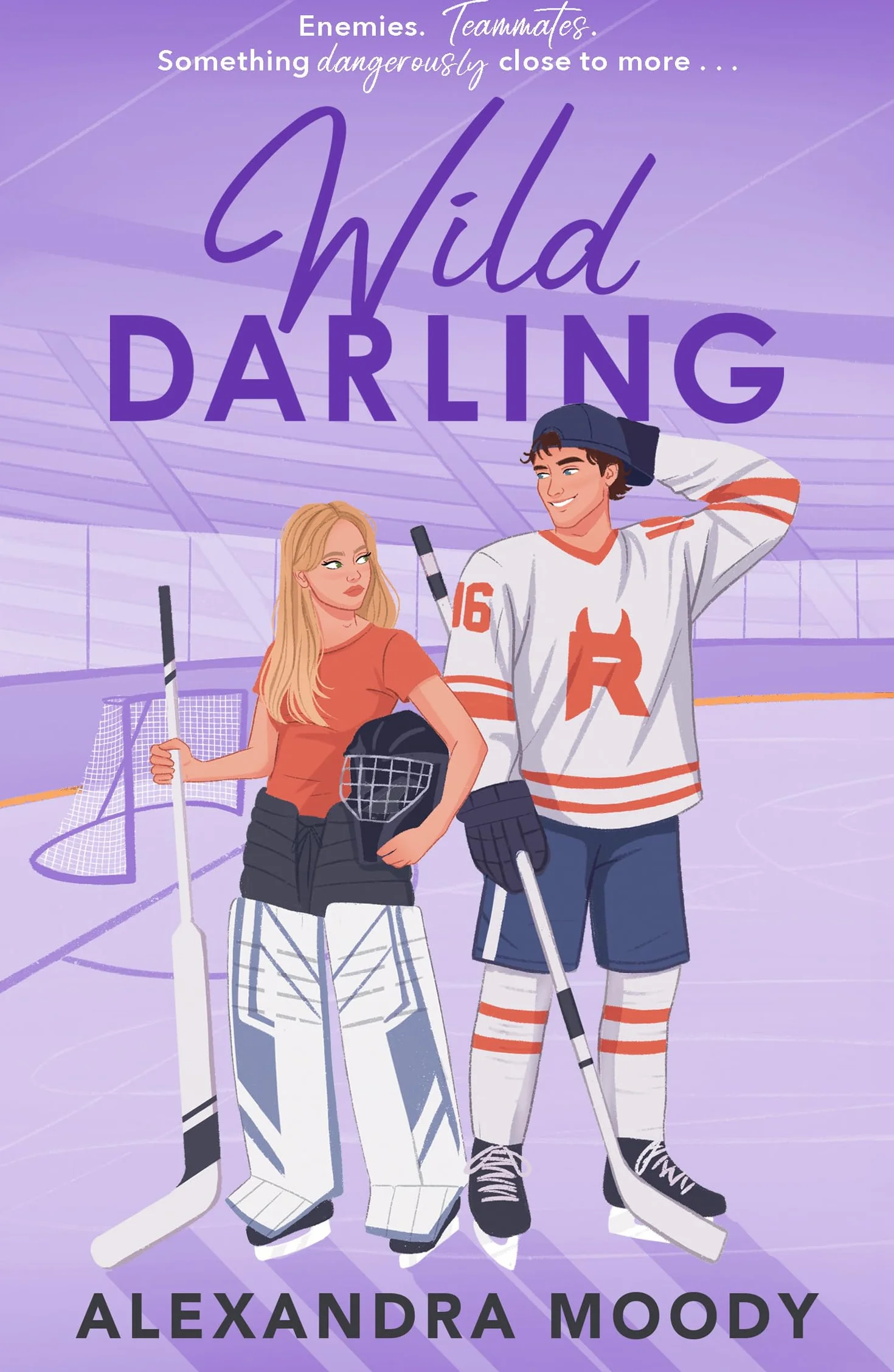 Wild Darling: Enemies to lovers yearning sports romance in the third book in the best-selling DARLING DEVILS series, new for 2026!