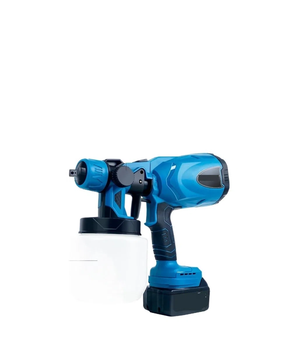 zestaw pistoletów pneumatycznych, 800ml Bezprzewodowy elektryczny pistolet natryskowy do farb, dezynfekcja domowa, sterylizacja, przenośny opryskiwacz do akumulatora 18 V