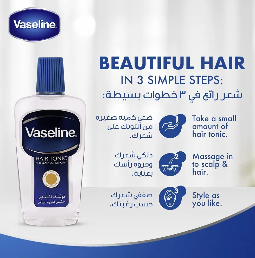 Vaseline Hair Tonic And Scalp Conditioner