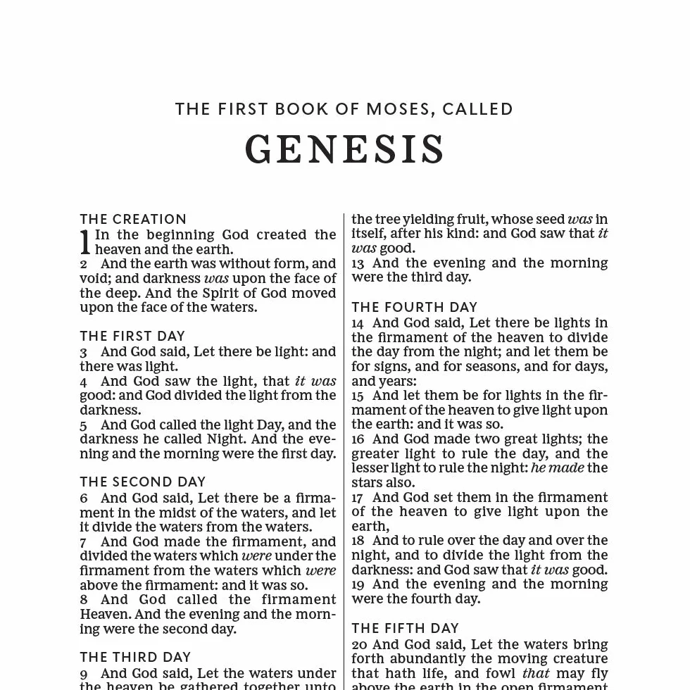 KJV, Thinline Bible, Large Print, Imitation Leather, Black, Red Letter Edition: King James Version