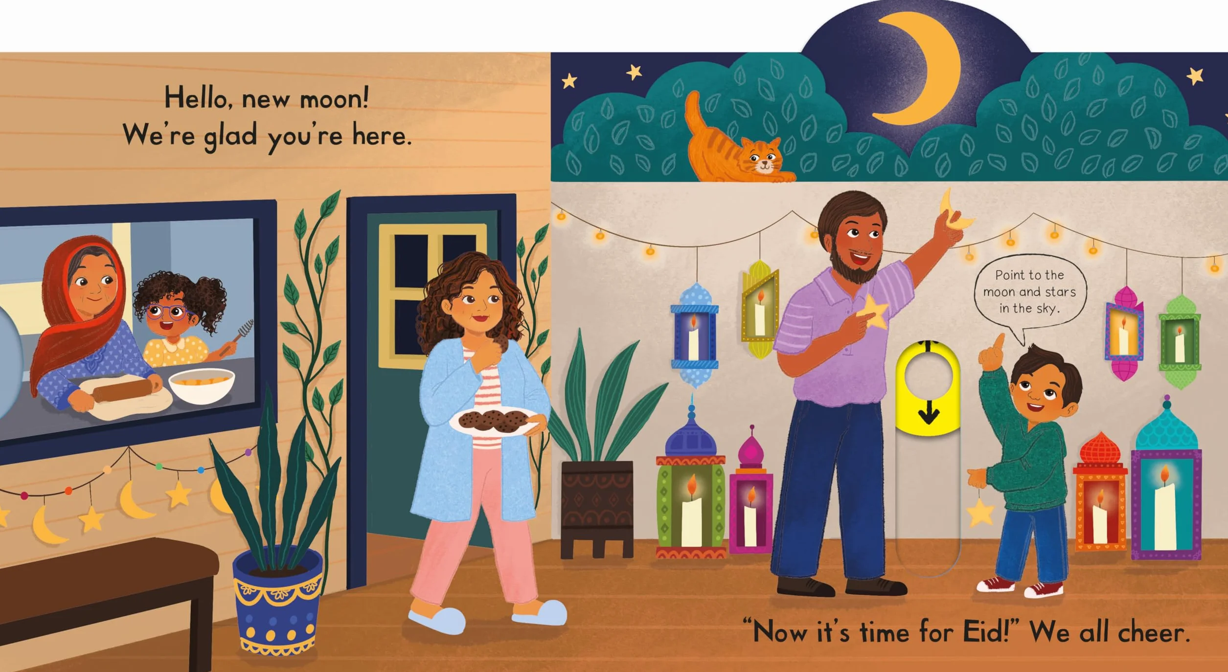 Busy Eid: A Push, Pull, Slide Book