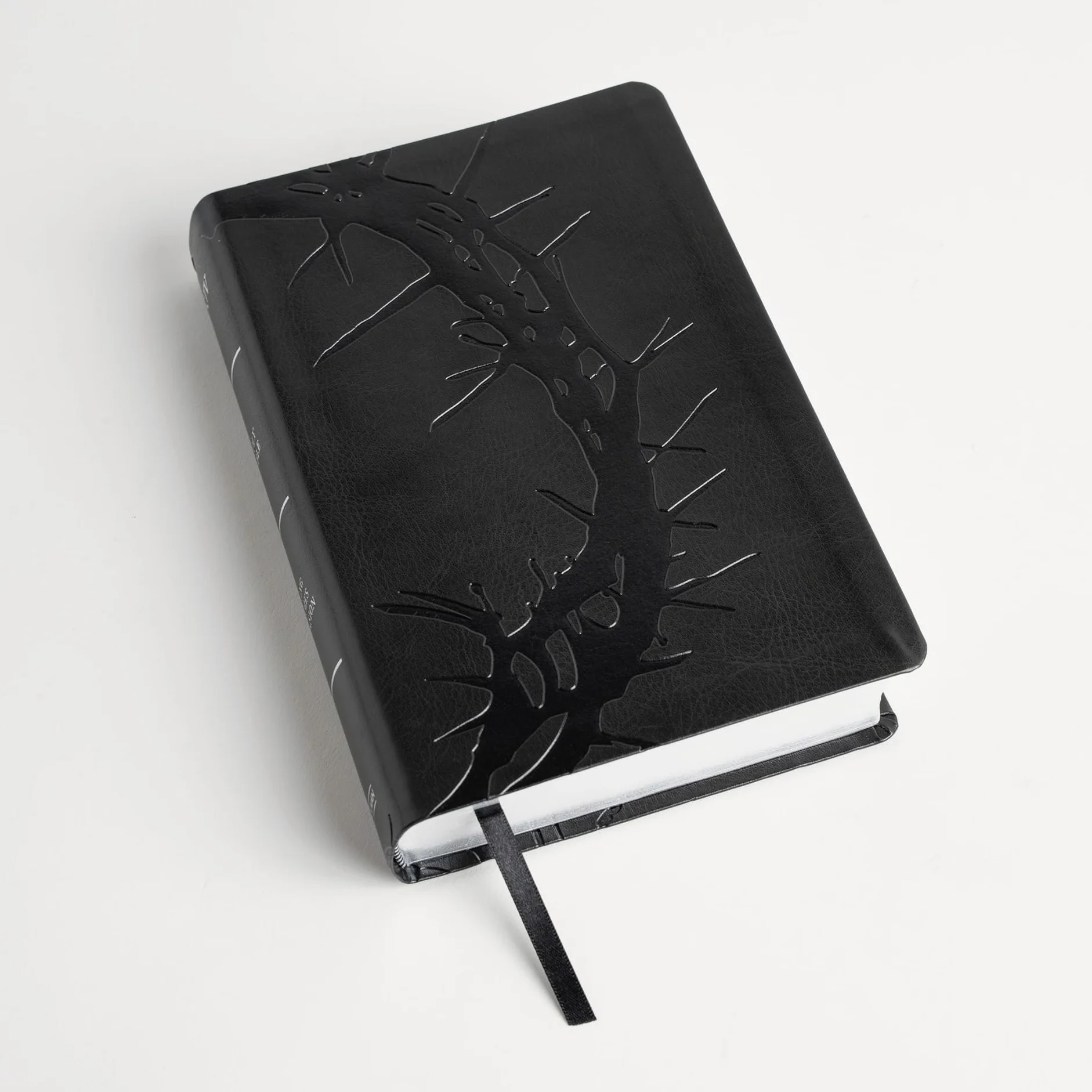 KJV Large Print Personal Size Reference Bible, Charcoal Leathertouch