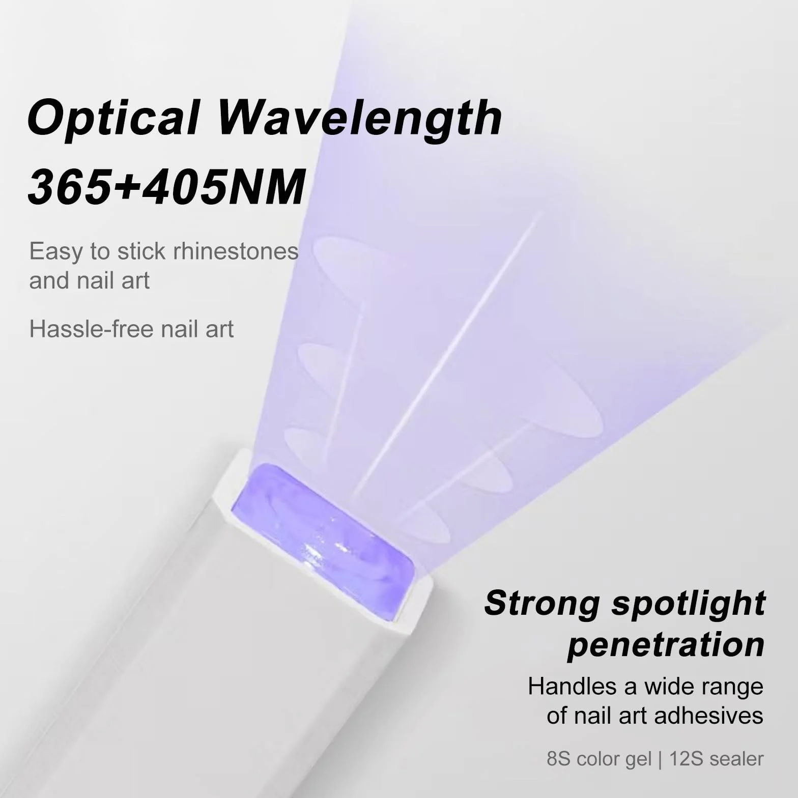 Mini lampa UV do paznokci żelowych LED przenośna szybkoschnąca