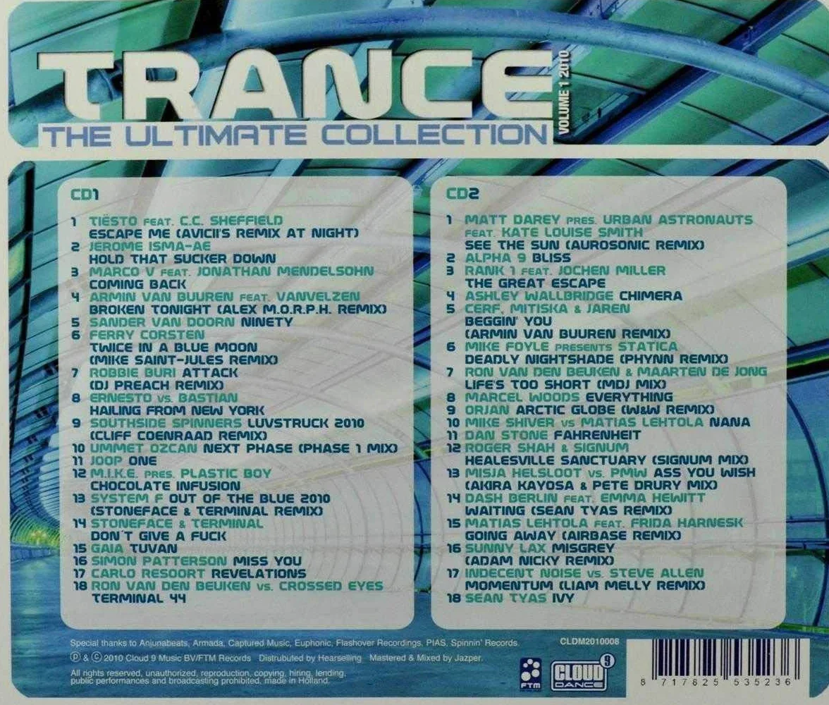 Trance: The Ultimate Collection 2010