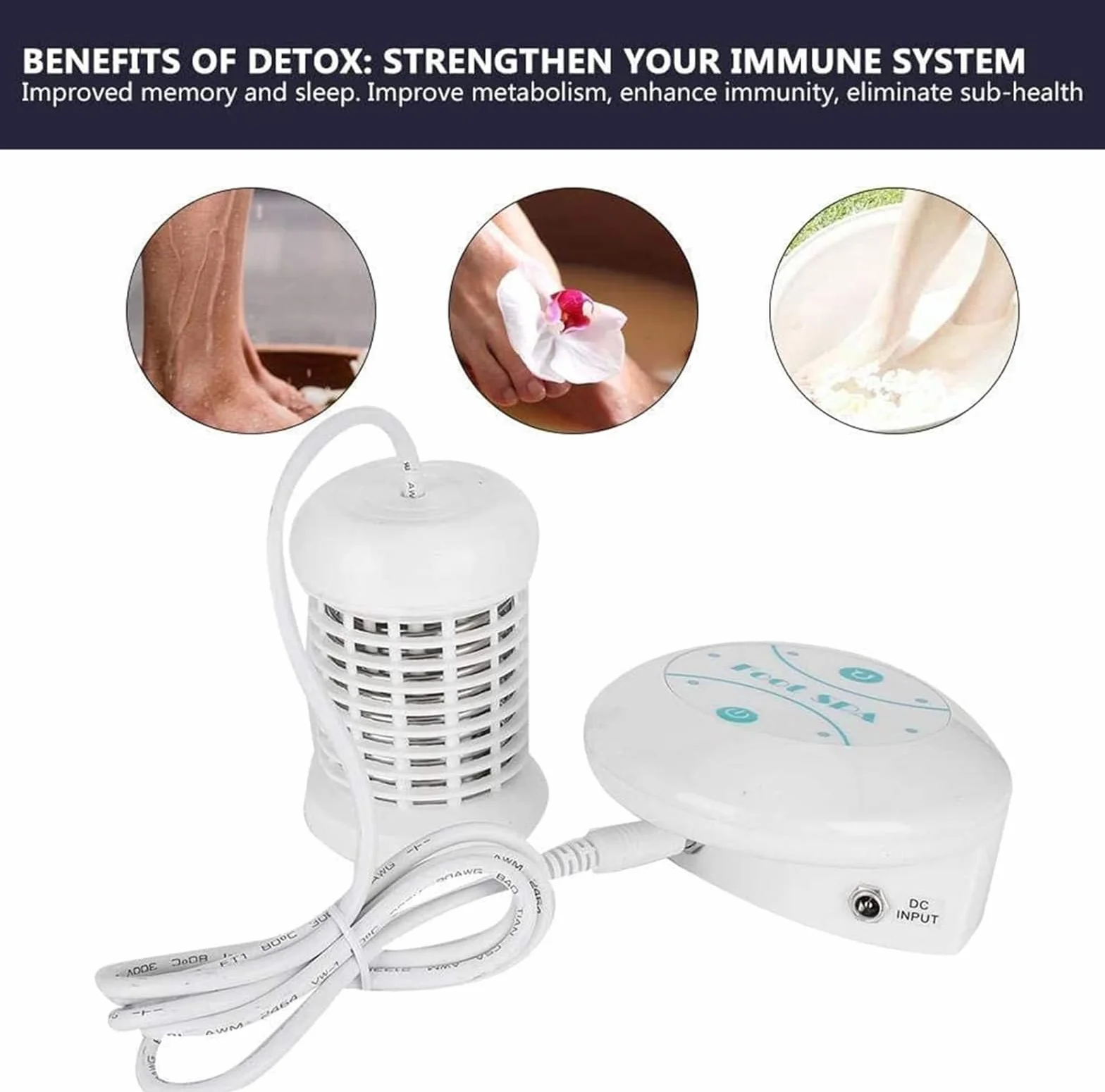 Ionic Foot Cleanse Detox Foot Bath Machine Detoksykacja stóp Spa Ion Cleanse Chi maszyna do użytku domowego Beauty Club Salon