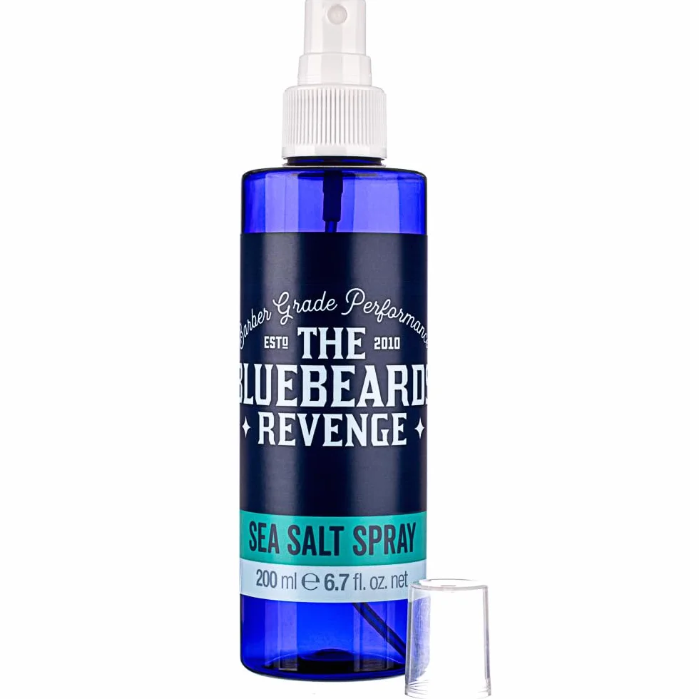 The Bluebeards Revenge Sea Salt Spray 300ml For Curly Hair Adds Texture Volume Natural Matt Finish