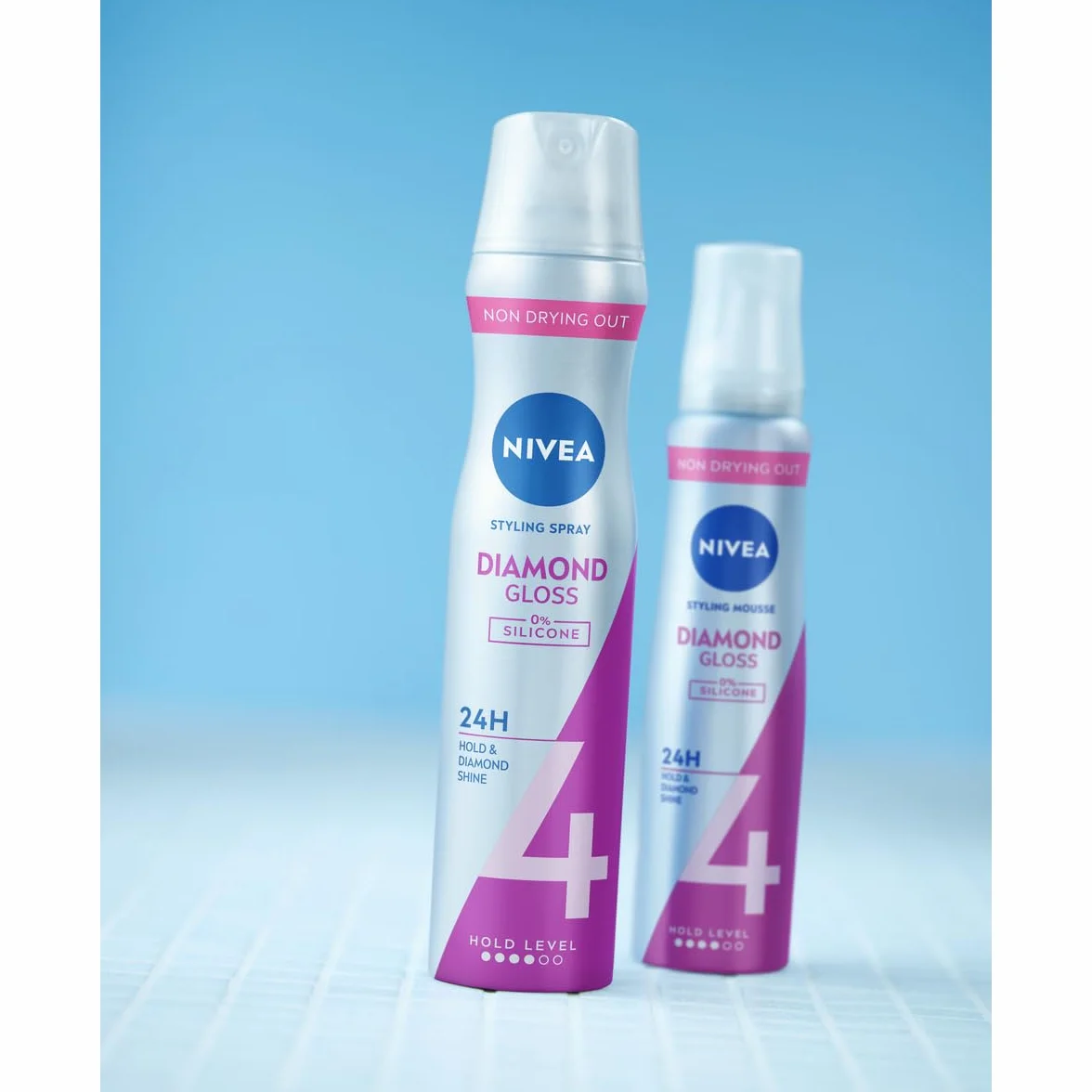 NIVEA Lakier do włosów Diamond Gloss Care 250 ml