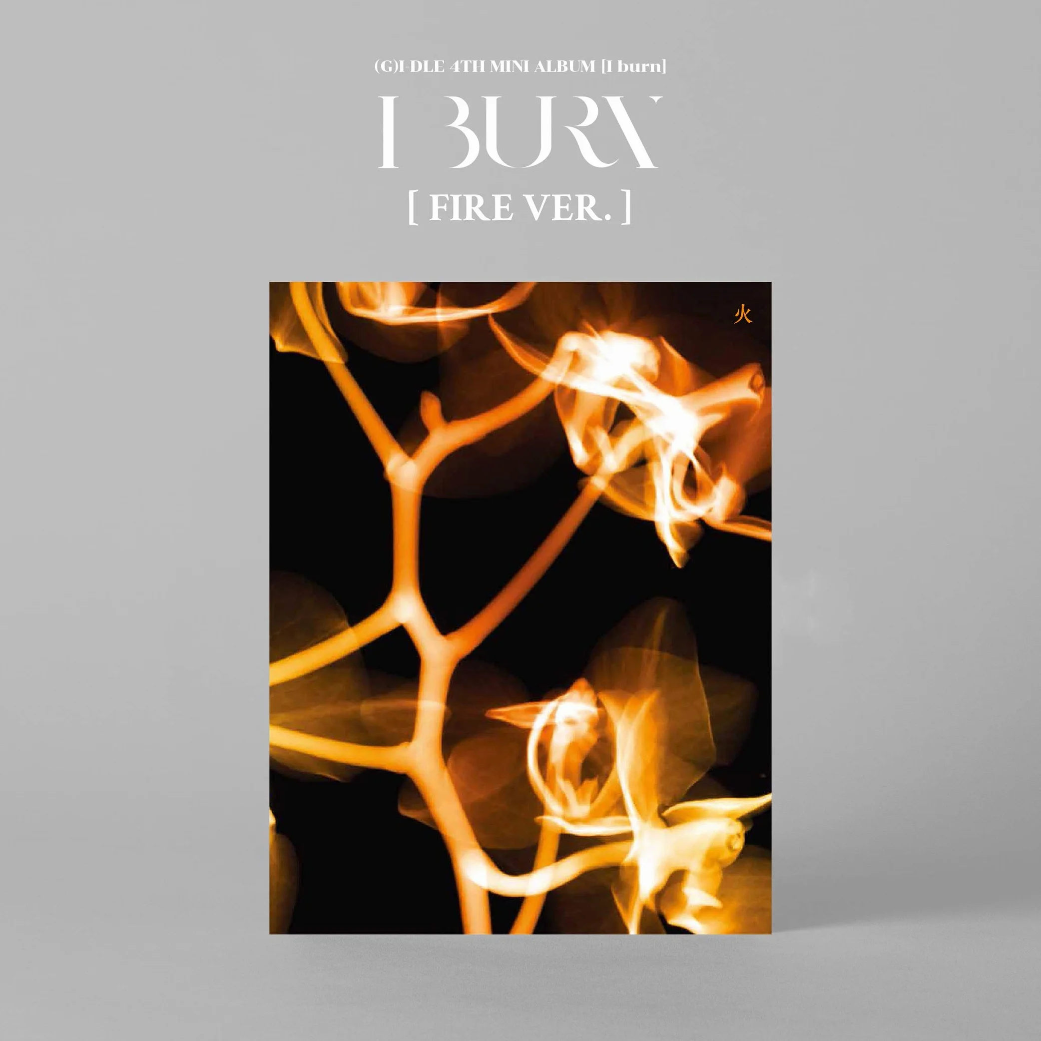 I Burn (Fire Version) incl. 96pg Booklet, Lyric Paper, Mini Poster, Postcard, Photocard + Lucky Card