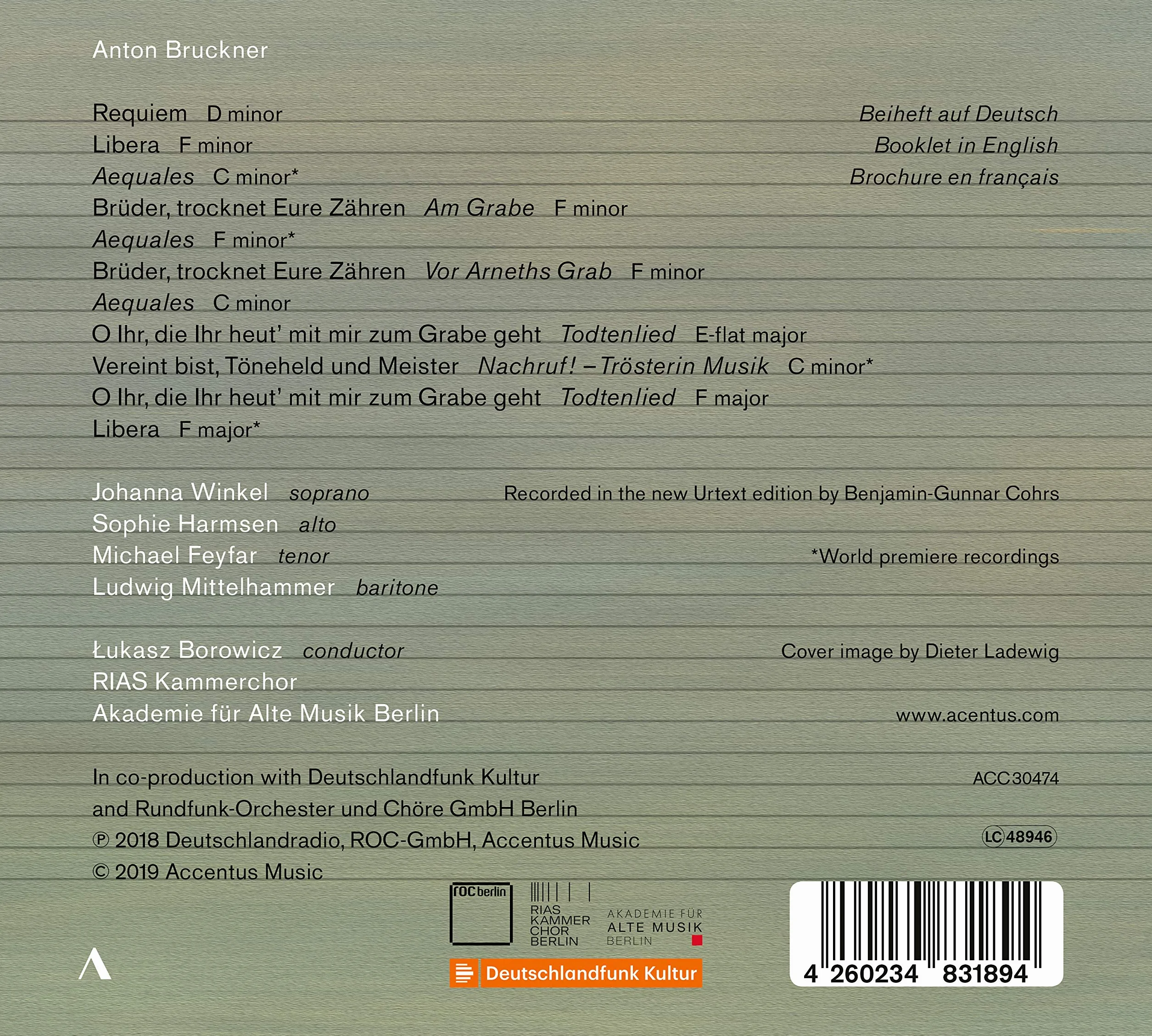 Anton Bruckner: Requiem