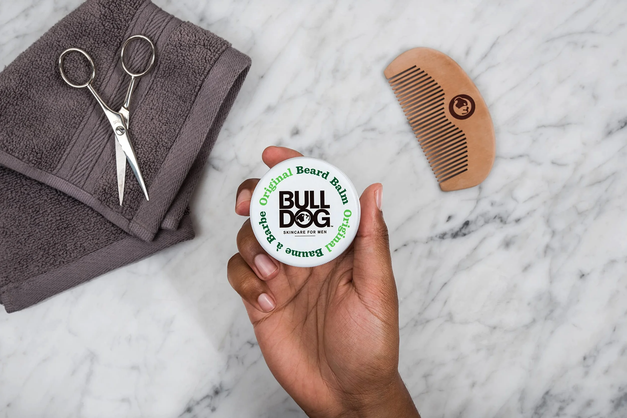 Bulldog Skincare Balsam do brody 75 ml z aloesem i olejem kamelinowym