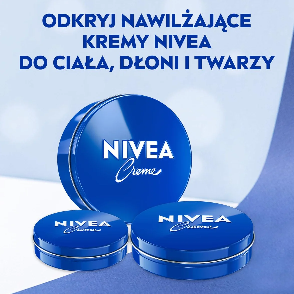 NIVEA Creme Nawilżający krem do ciała i twarzy dla całej rodziny 400 ml