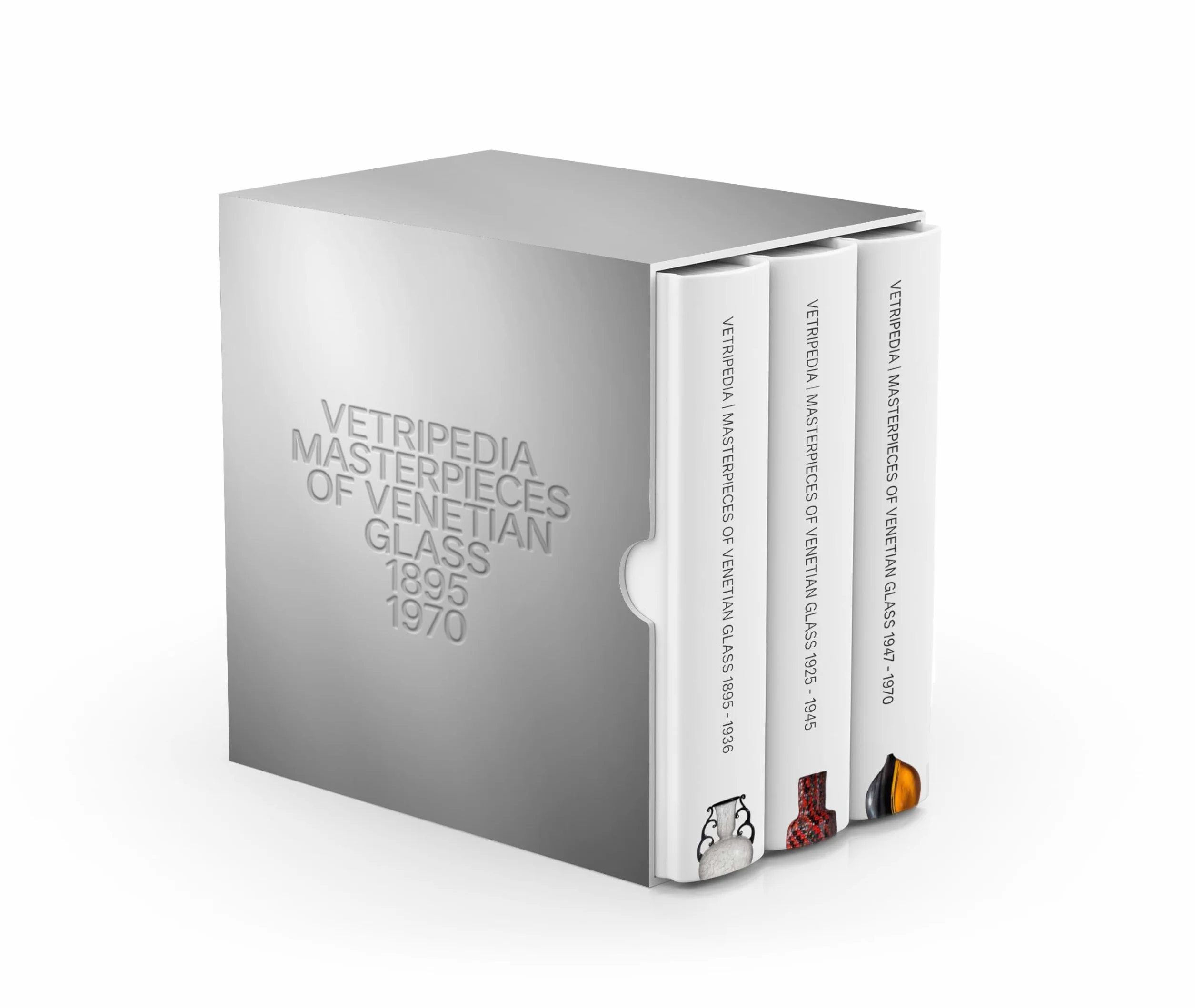 Vetripedia : Masterpieces of Venetian Glass /anglais: Masterpieces of Venetian Glass - Three Volumes in a Slipcase