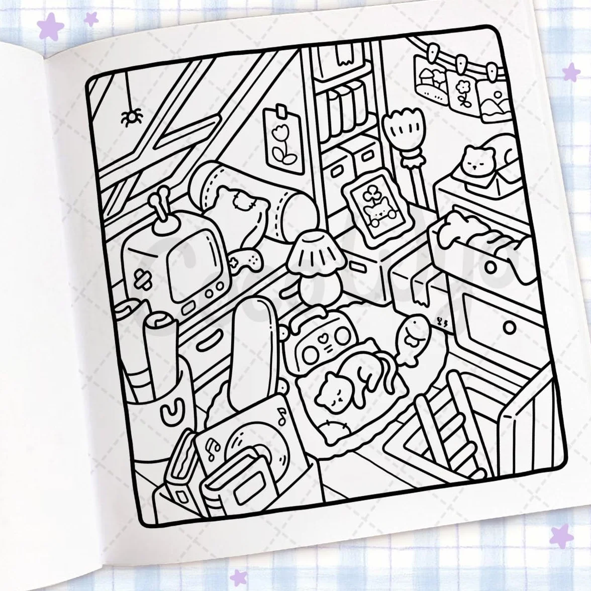 Cozy Corner: A Calm and Comforting Colouring Book