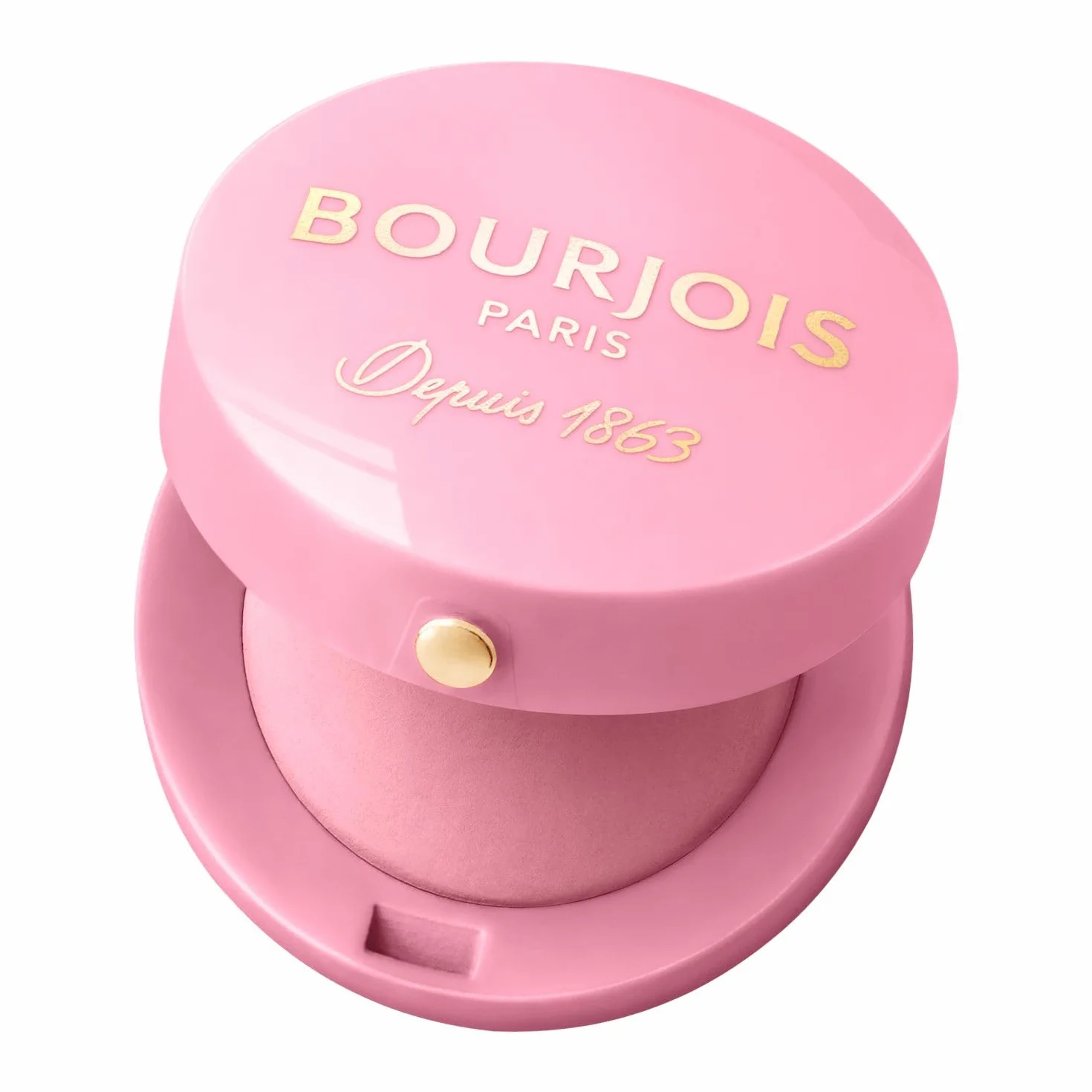 Bourjois Little Round Pot trwały róż do policzków z lusterkiem i pędzelkiem nr 17 Rose Poupee 2,5g