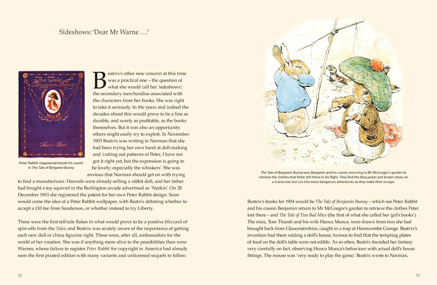 The Story of Beatrix Potter: Her Enchanting Work and Surprising Life