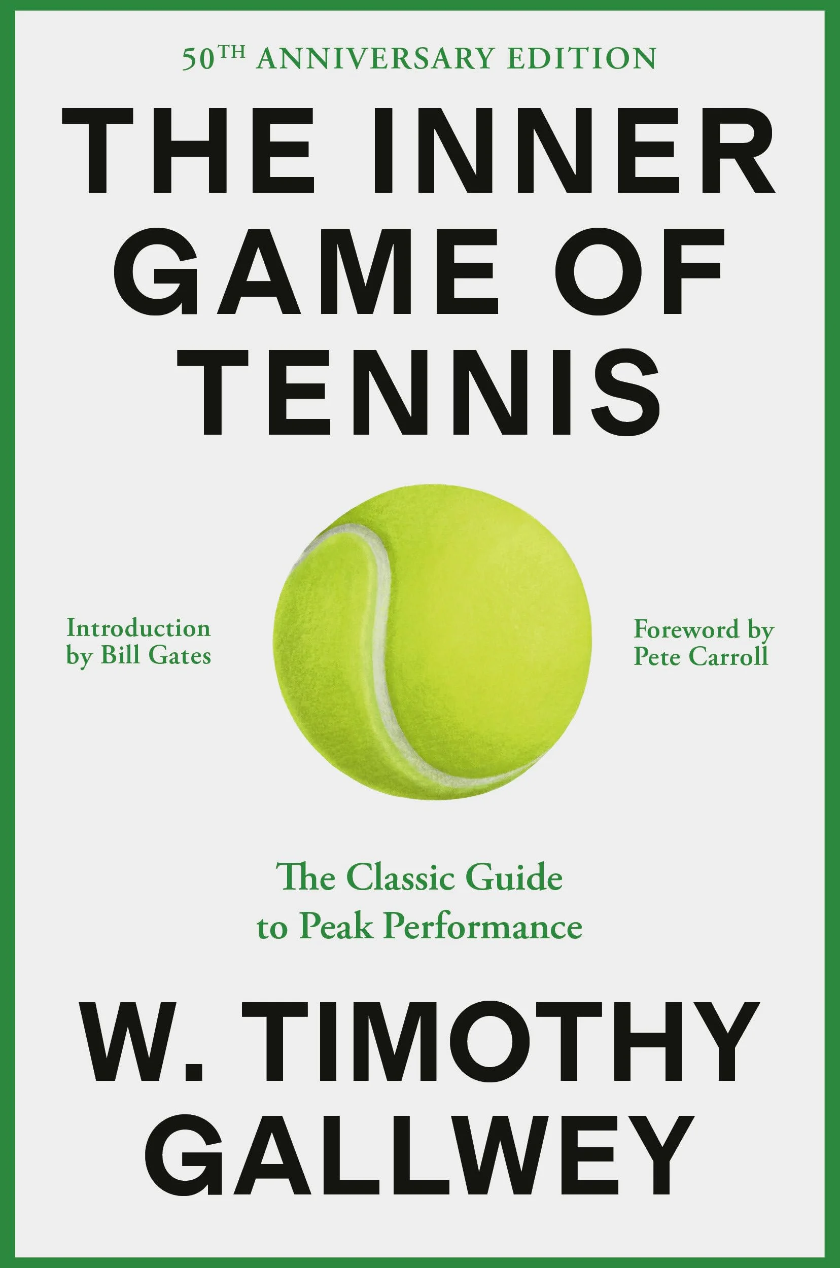 The Inner Game of Tennis: The Classic Guide to the Mental Side of Peak Performance
