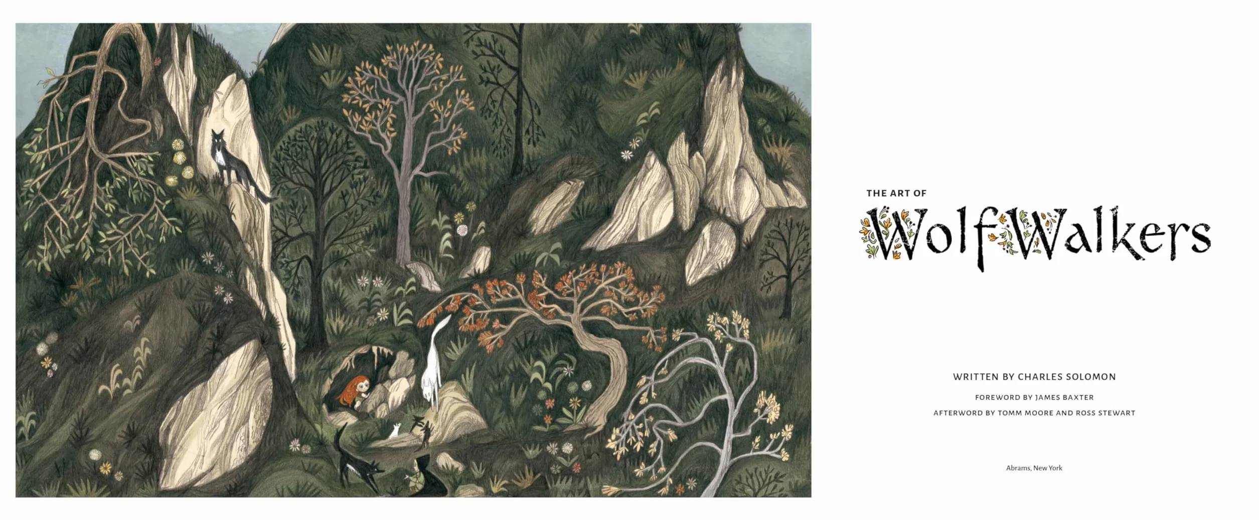 The Art of Wolfwalkers: by Charles Salomon. Illustrated by Cartoon Saloon