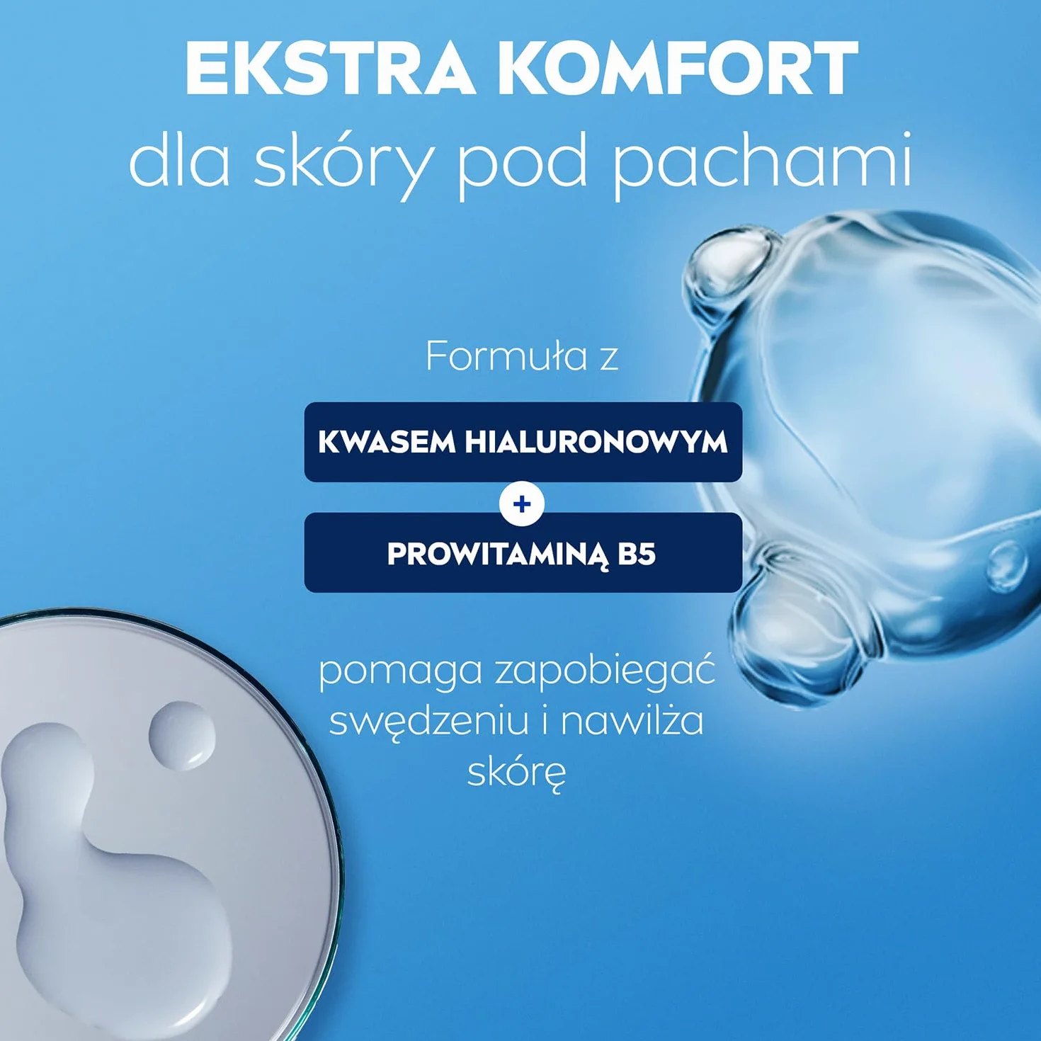 NIVEA MEN Derma Control Defend Antyperspirant dla mężczyzn roll on - 72h ochrony z kwasem hialuronowym i prowitaminą B5, 50 ml