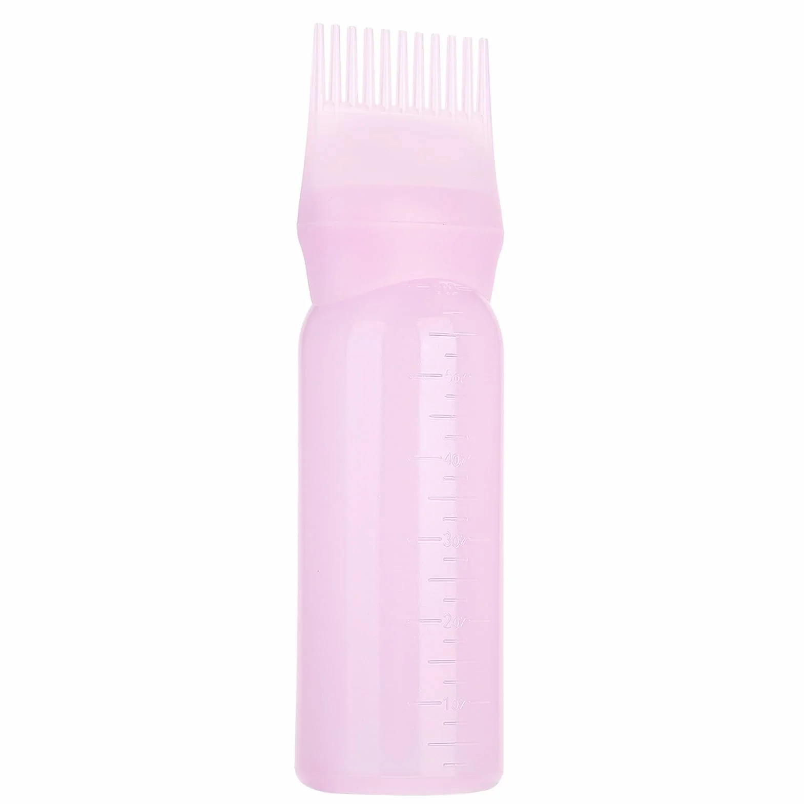 Butelka do farbowania włosów, 160 ml, aplikator, butelka do farbowania włosów, szampon, pędzel, butelka do farbowania włosów, grzebień, aplikator do farbowania włosów (biała)