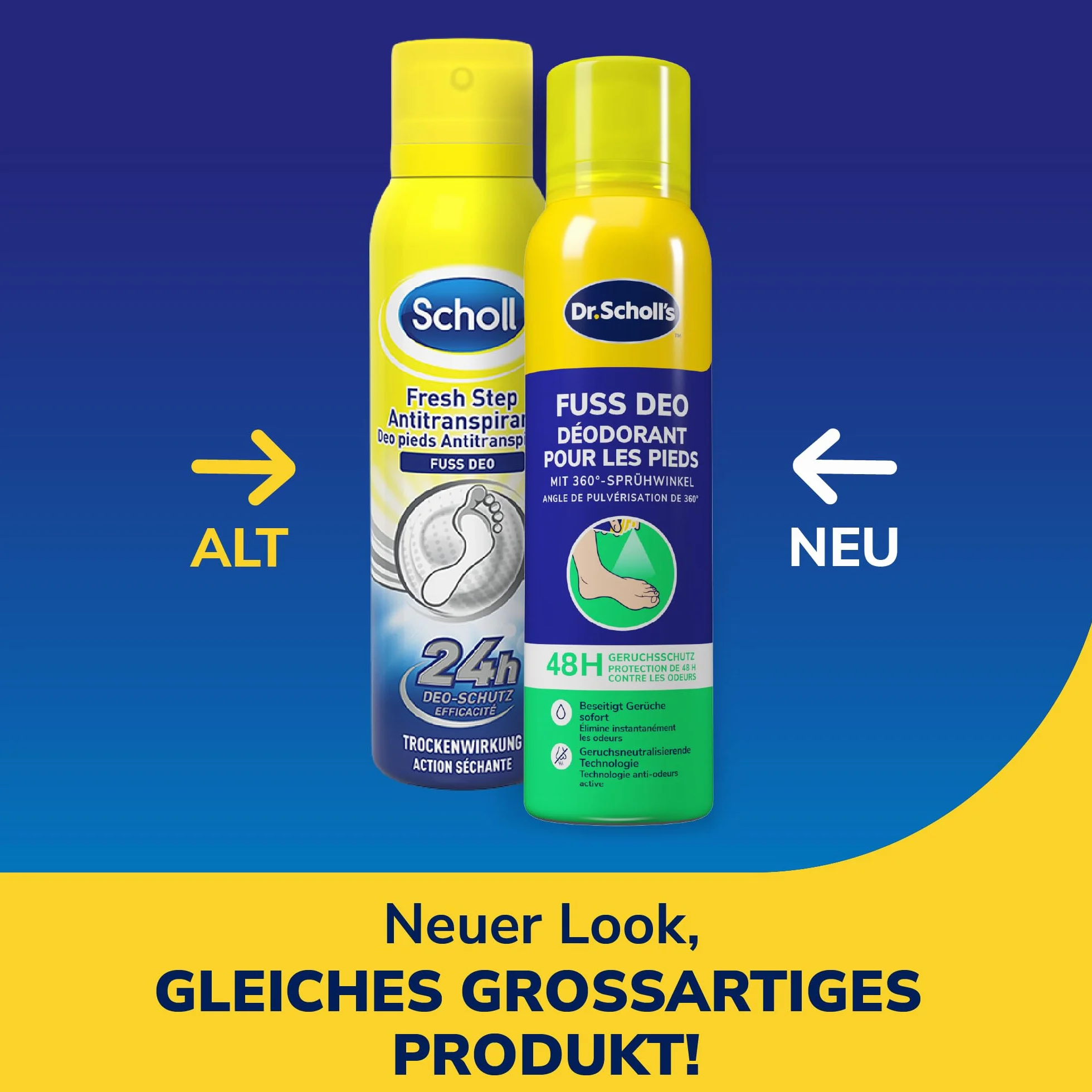 Scholl Fresh Step Extra Fresh spray do stóp, 150 ml