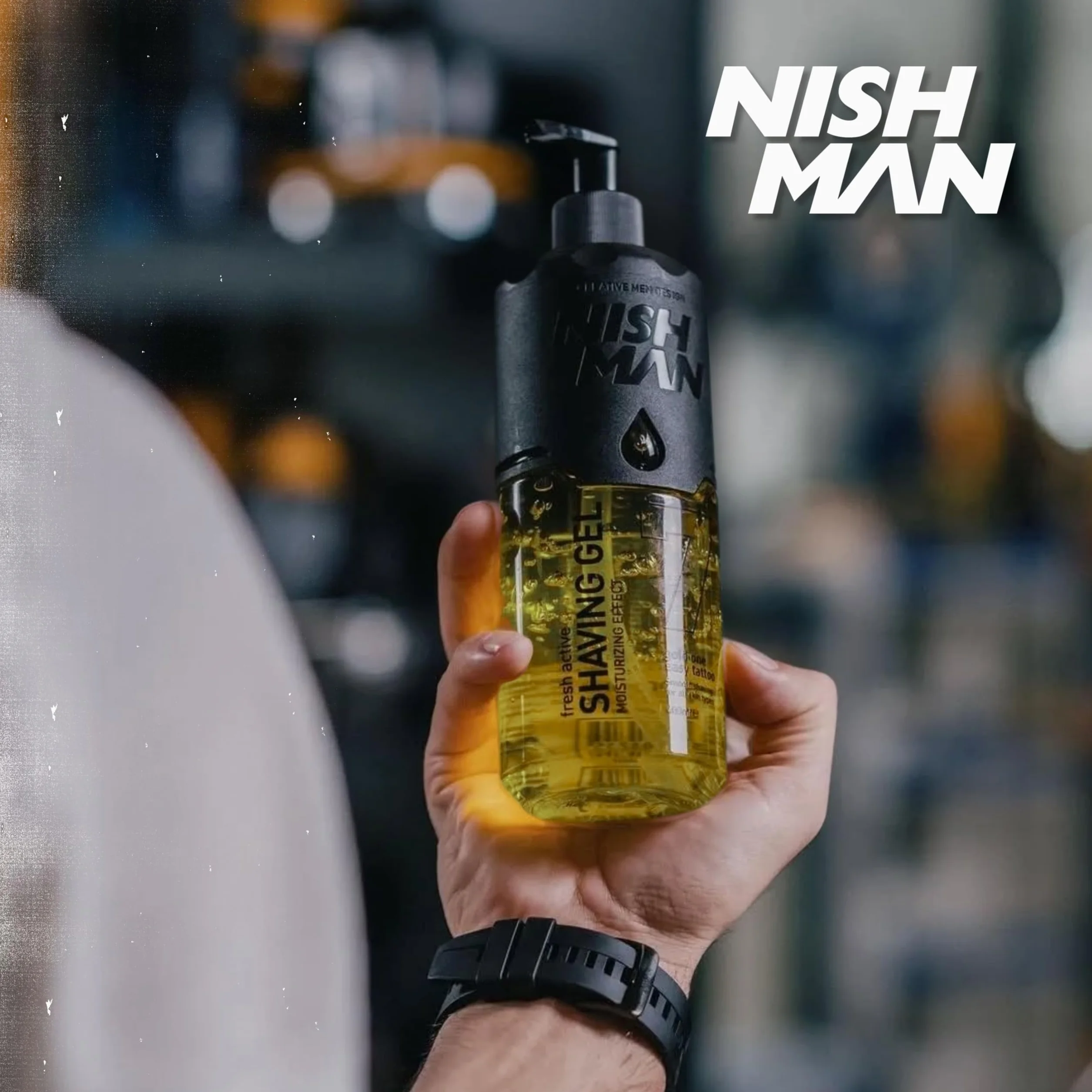 NISHMAN Żel do Golenia 07 - Gold One 400ml
