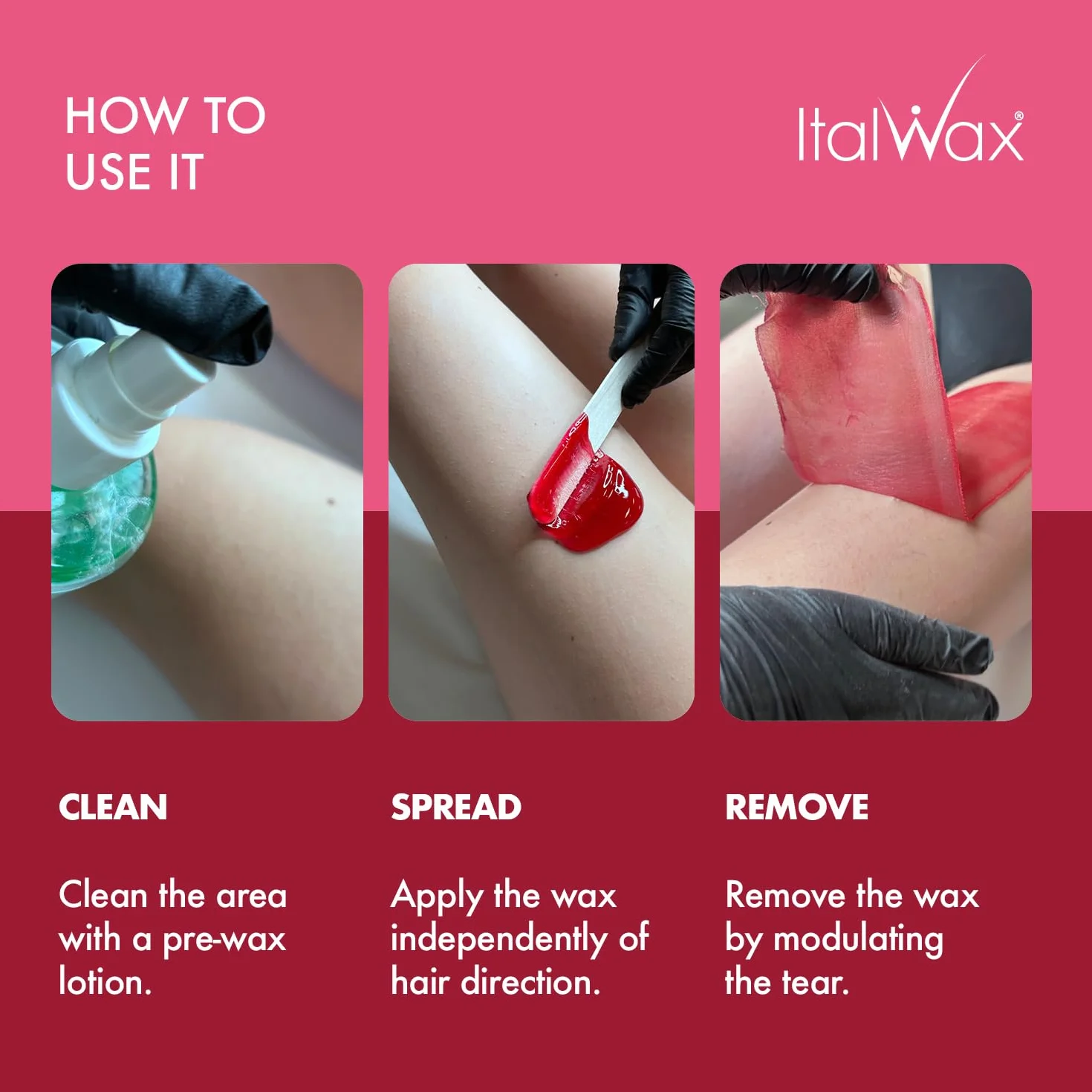 Italwax Rose – 1 kg – perły woskowe do depilacji – naturalna formuła do wszystkich rodzajów skóry – aromat owocowy – polecany do strefy bikini i pod pachami – wosk gorący